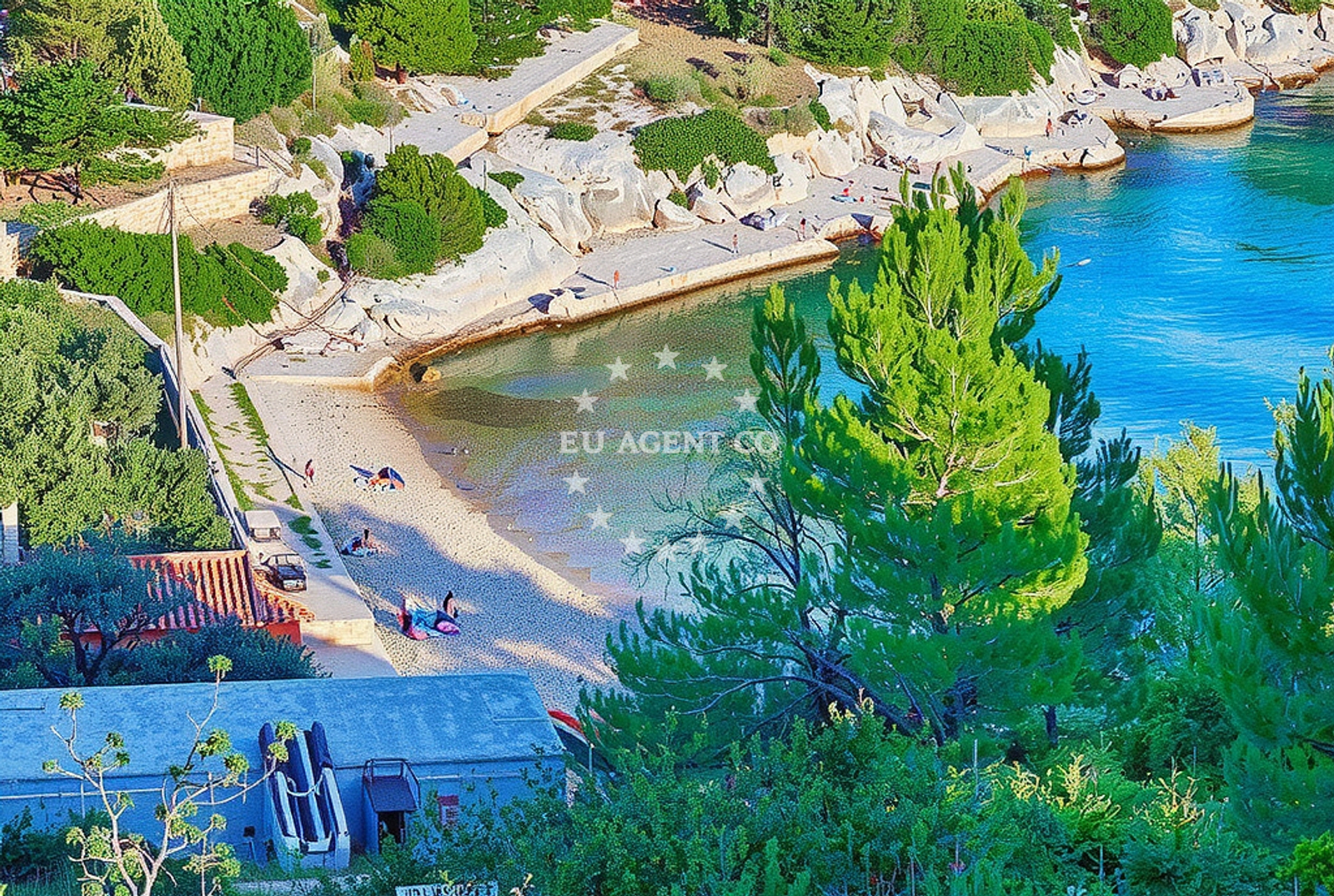 Additional view of Mikulina Luka beach in , Vela Luka