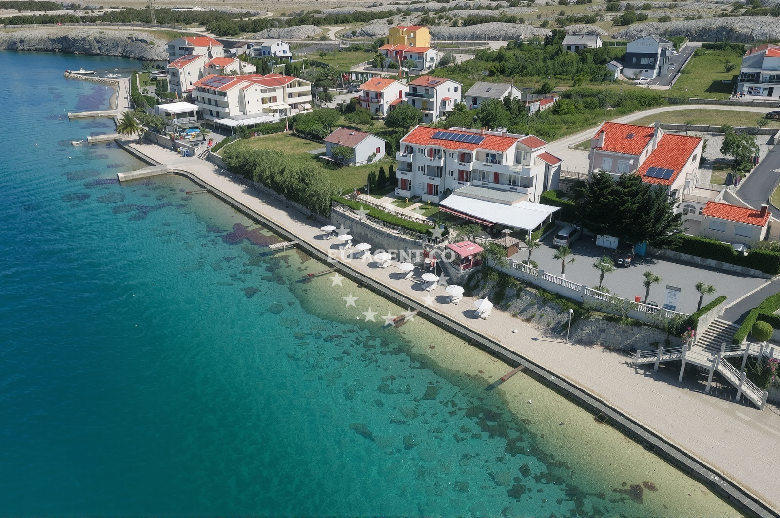 Additional view of Miletici beach in Rtina I 257 E 1, Rtina
