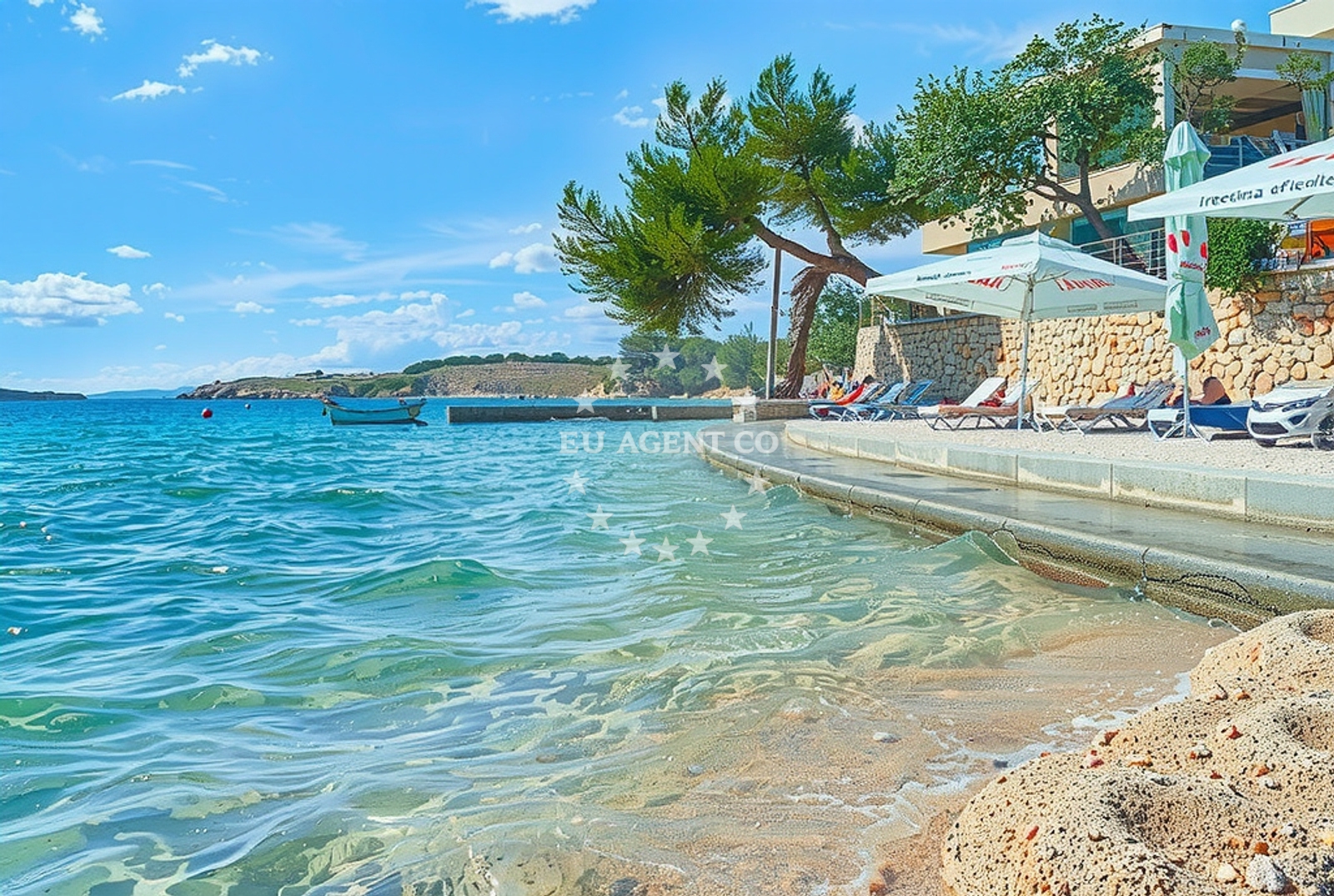Additional view of Miletici beach in Rtina I 257 E 1, Rtina