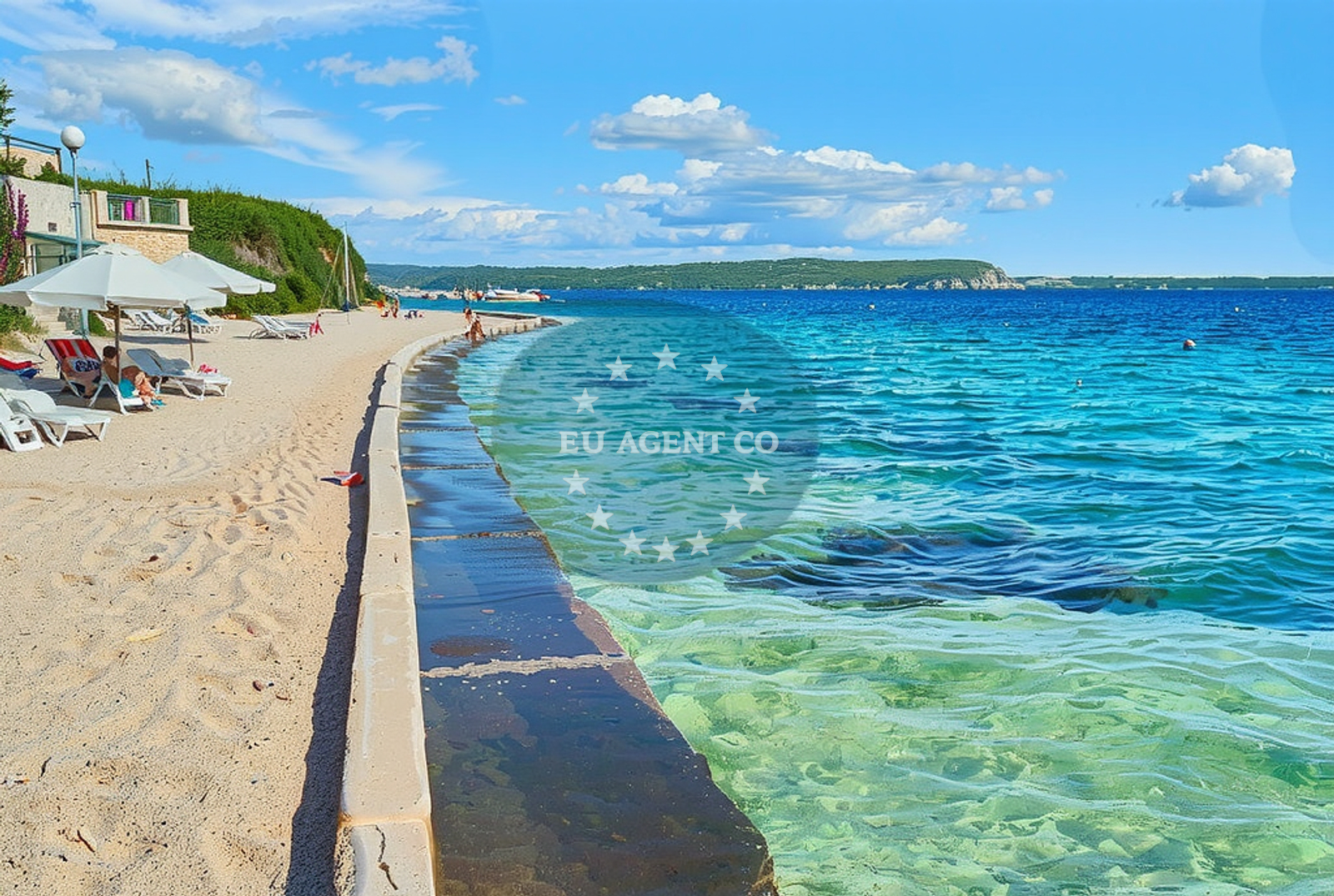 Additional view of Miletici beach in Rtina I 257 E 1, Rtina