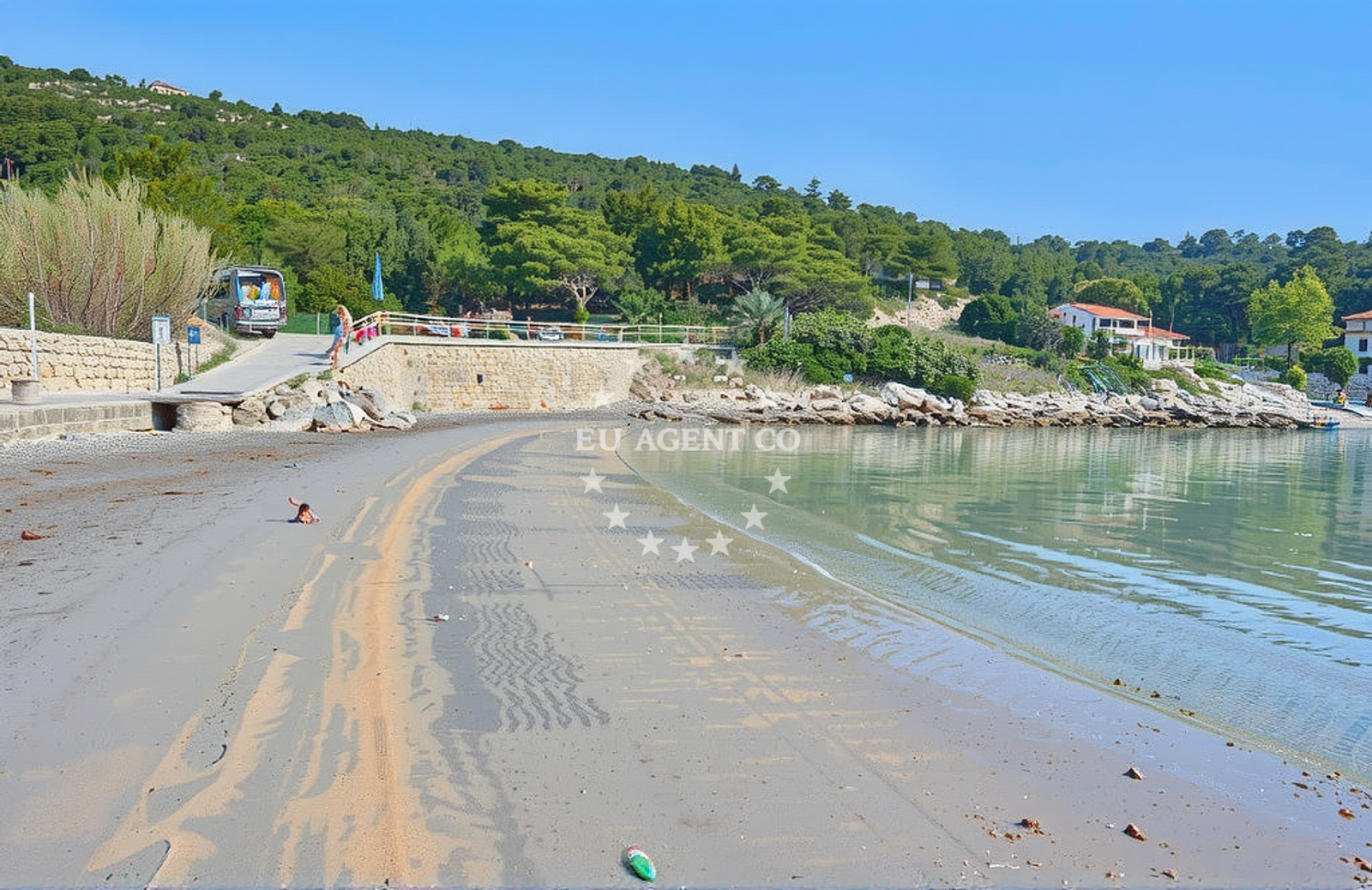 Additional view of Milna beach in Ženka 113, Podstražje