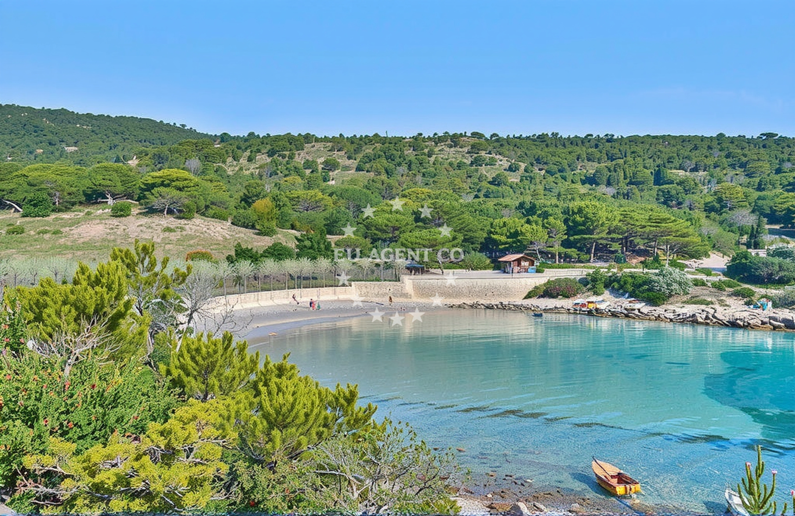 Additional view of Milna beach in Ženka 113, Podstražje