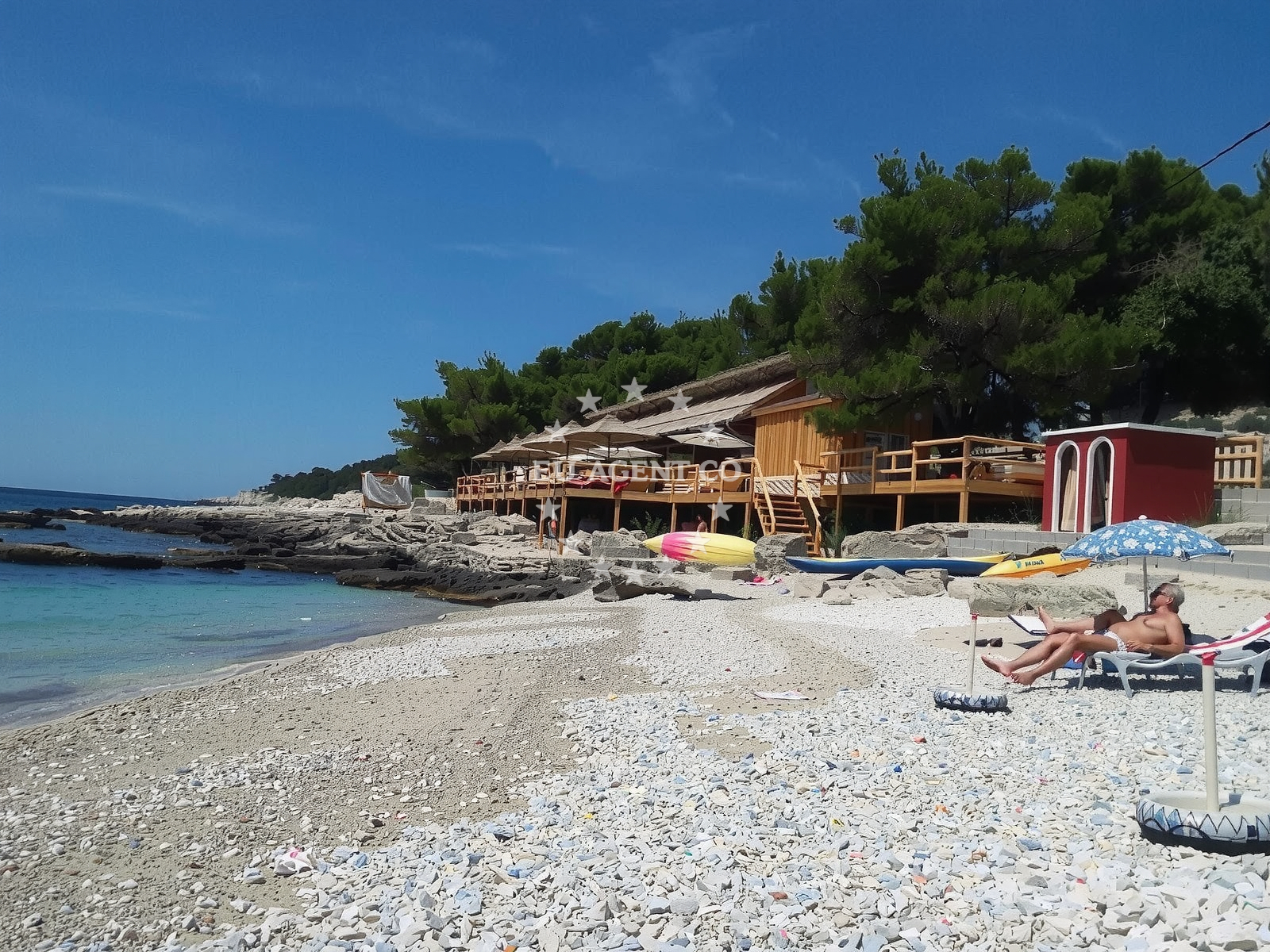Additional view of Milna beach in Milna 11, Hvar