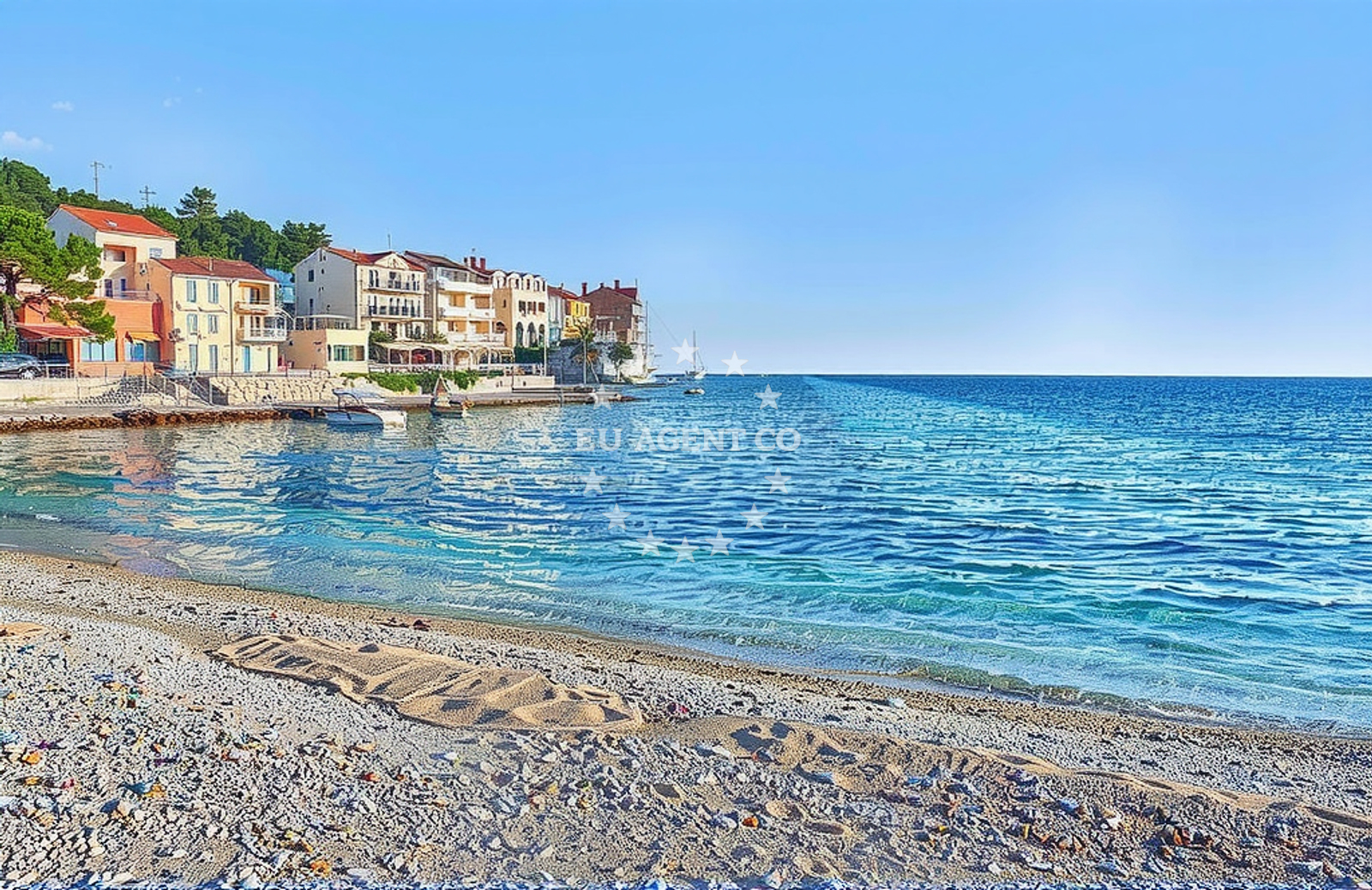 Additional view of Milna beach in Milna 11, Hvar