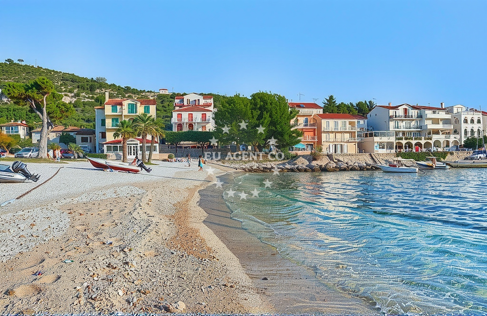 Additional view of Milna beach in Milna 11, Hvar