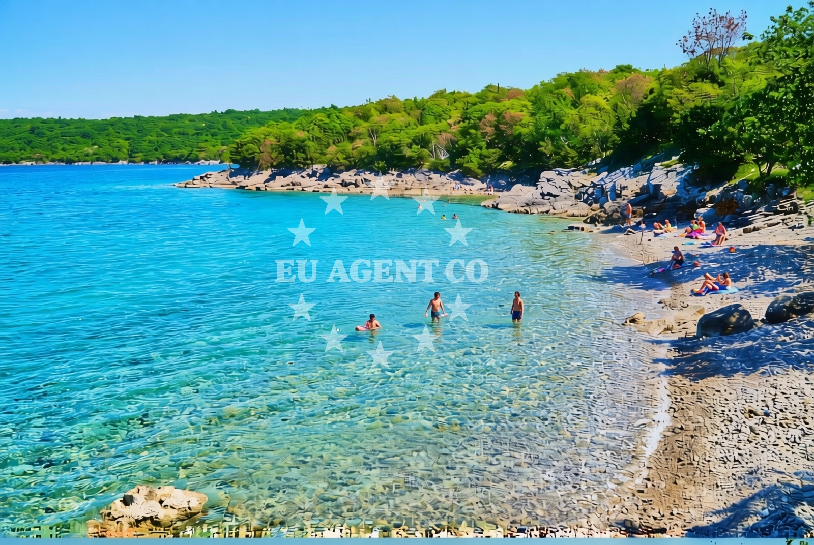 Beach facilities and surroundings at Milohnići (Krk): beaches and coves (10) in Milohnići (Krk)