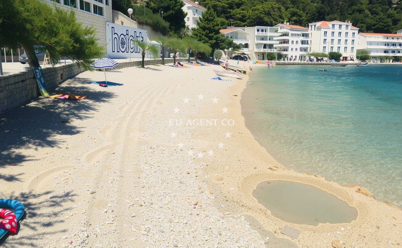 Additional view of Mimice beach in 9 Prilaz moru, Mimice