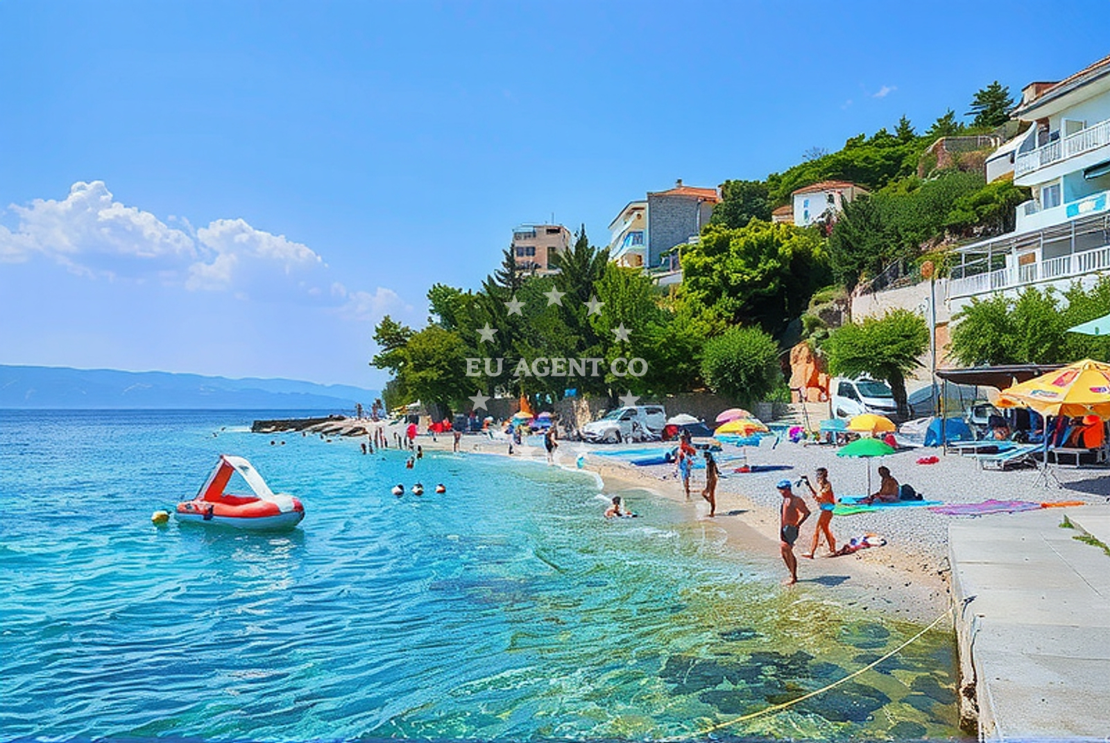 Additional view of Mimice beach in 9 Prilaz moru, Mimice