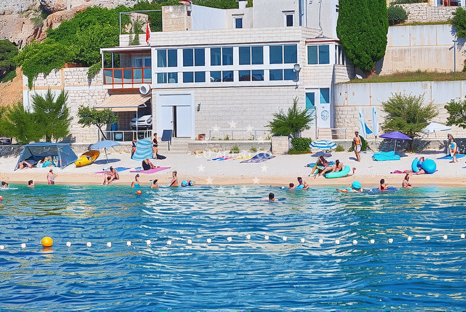 Additional view of Mimice beach in 9 Prilaz moru, Mimice