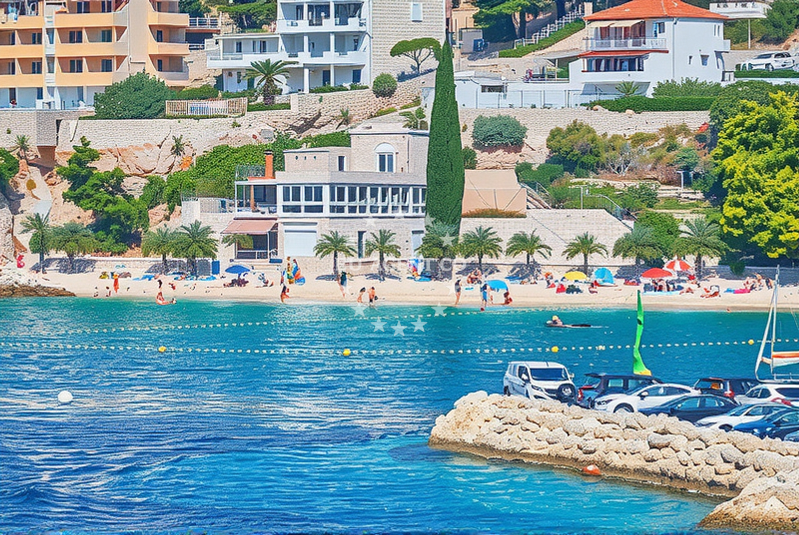 Additional view of Mimice beach in 9 Prilaz moru, Mimice