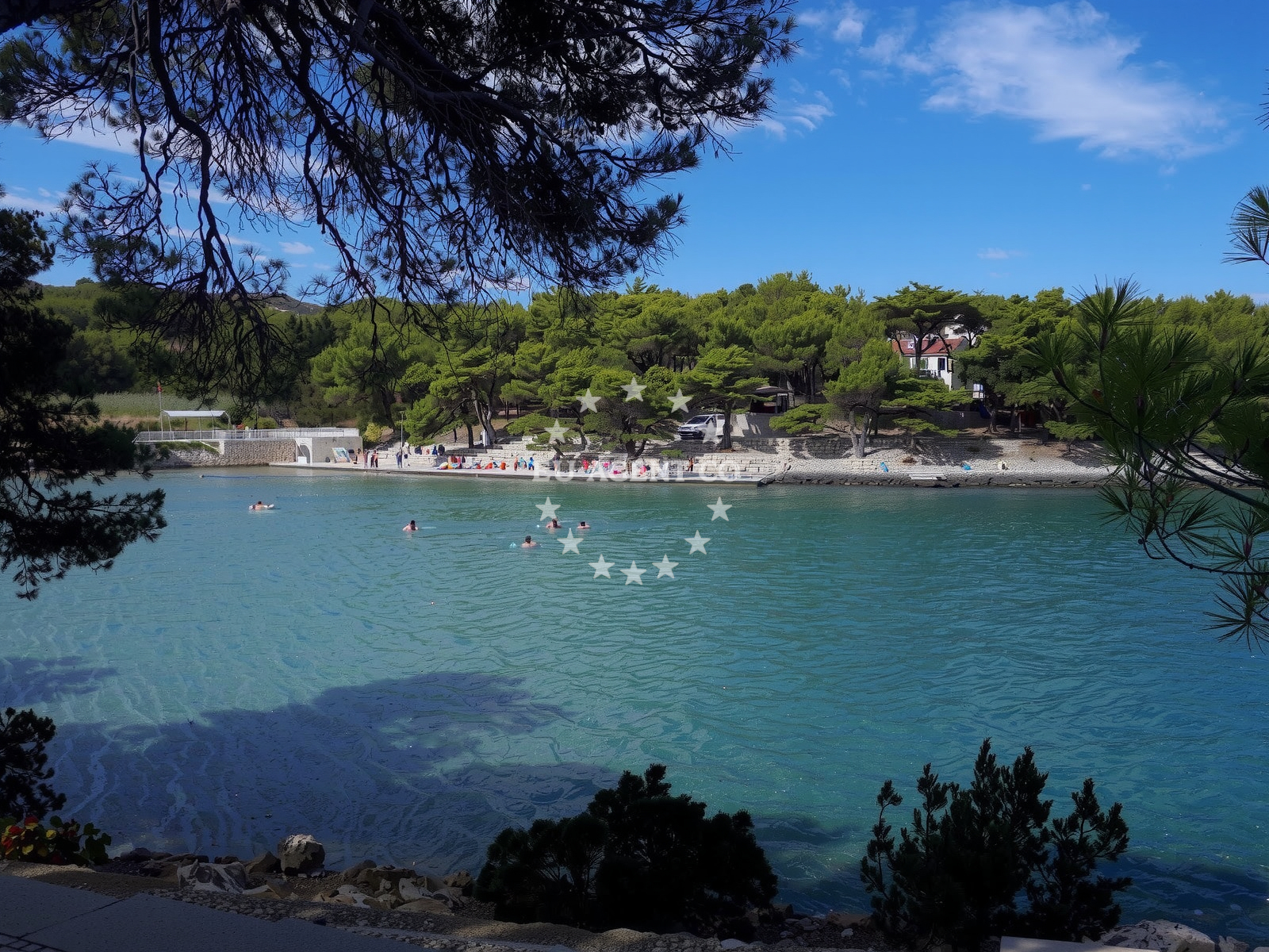 Overview of Mina beach in Jelsa 876, Jelsa