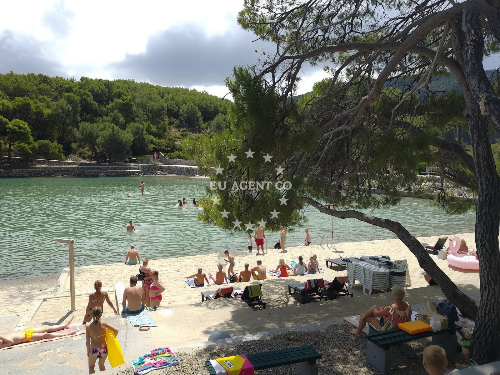 Additional view of Mina beach in Jelsa 876, Jelsa