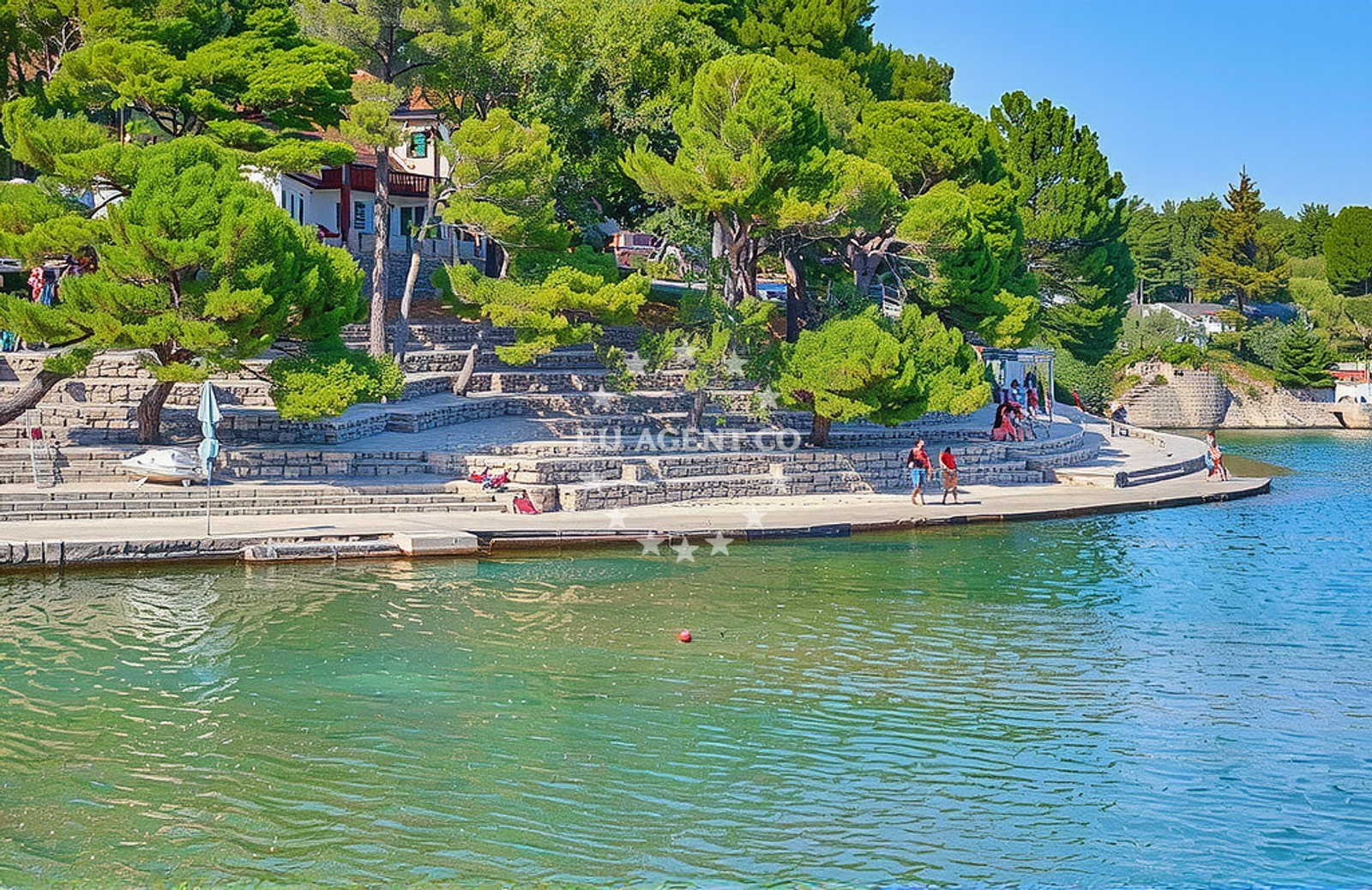 Additional view of Mina beach in Jelsa 876, Jelsa