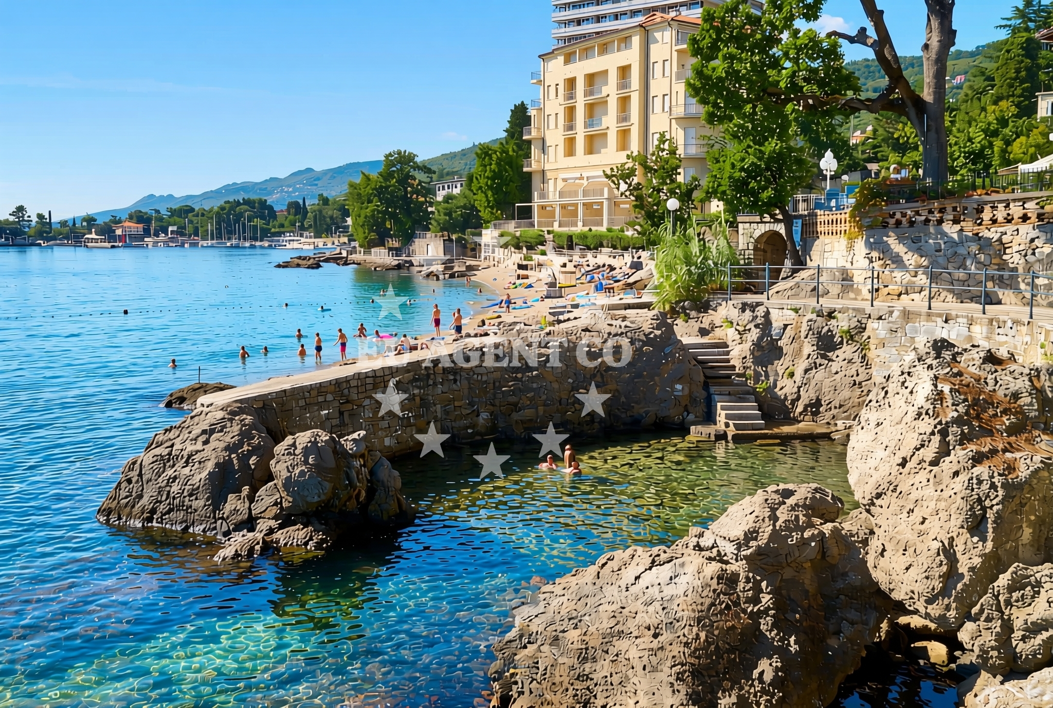 Additional view of Miramar, Opatija Beach in Miramar