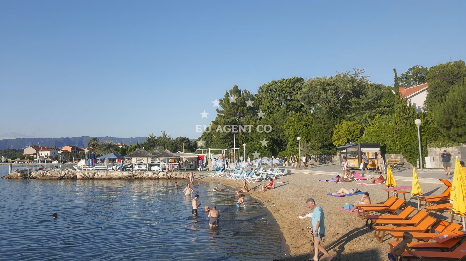 Additional view of Miramare beach in , Njivice