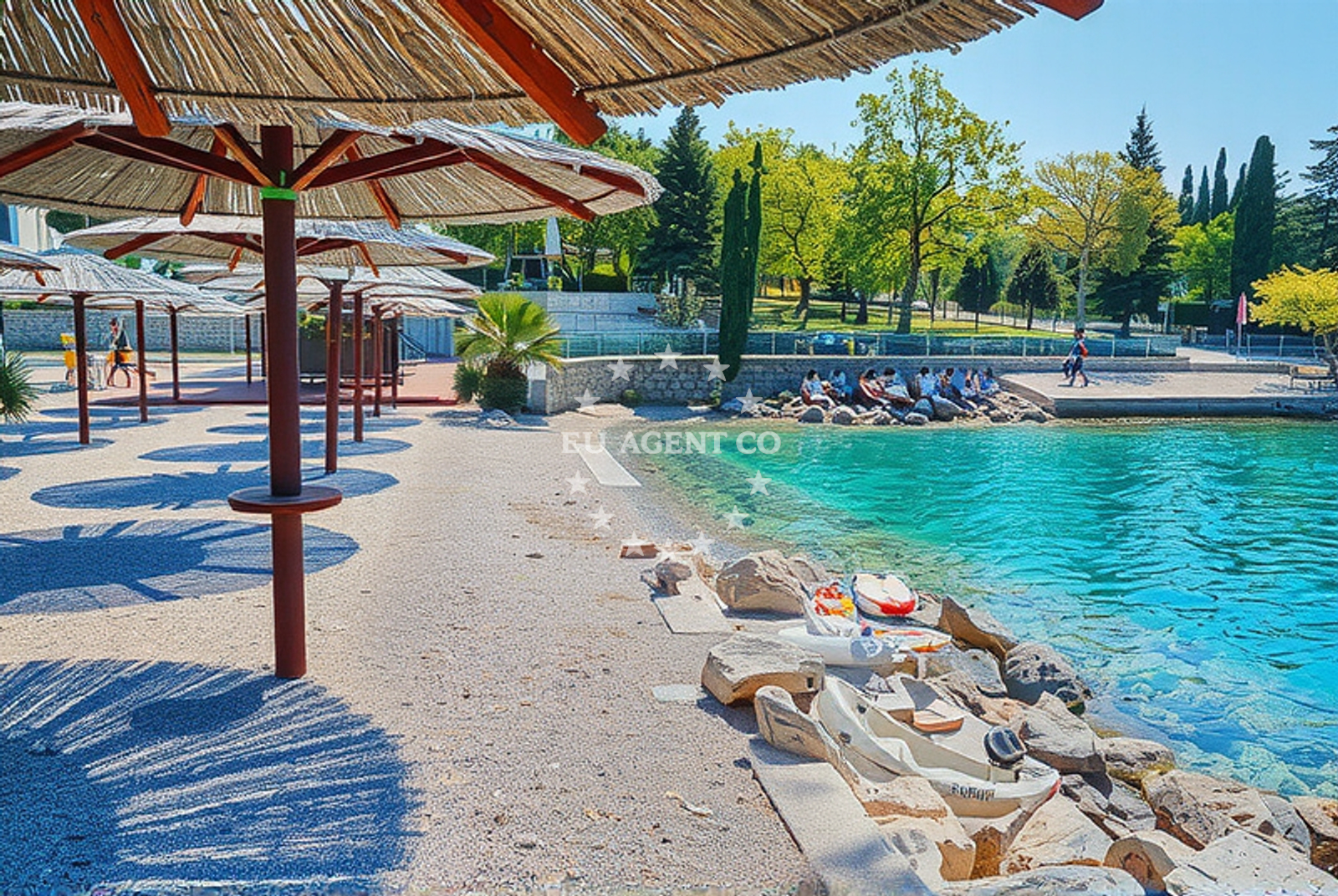 Additional view of Miramare beach in , Njivice