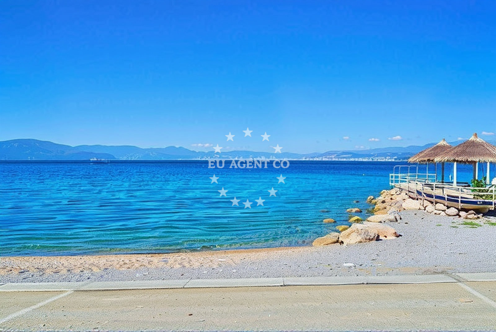Additional view of Miramare beach in , Njivice