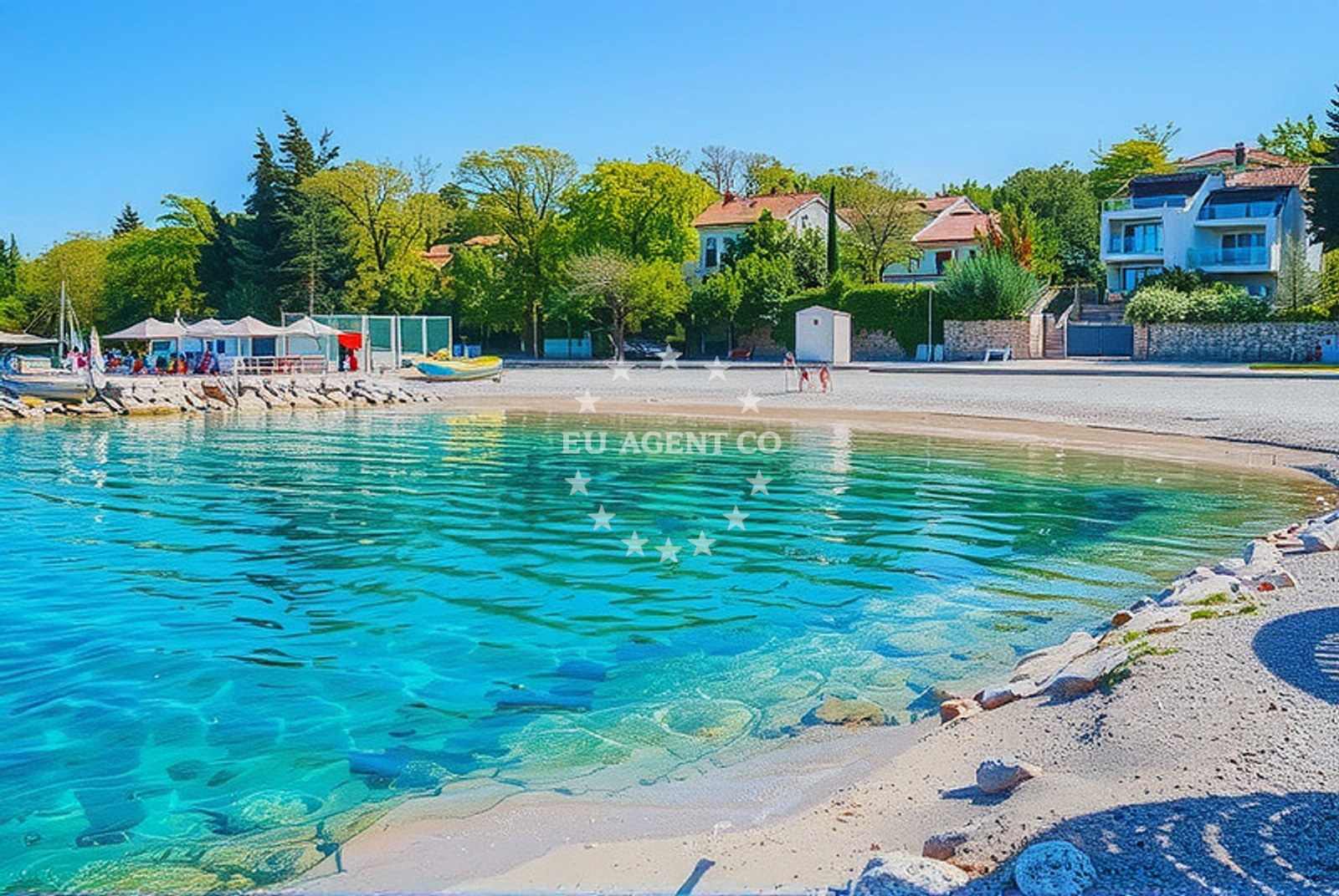Additional view of Miramare beach in , Njivice