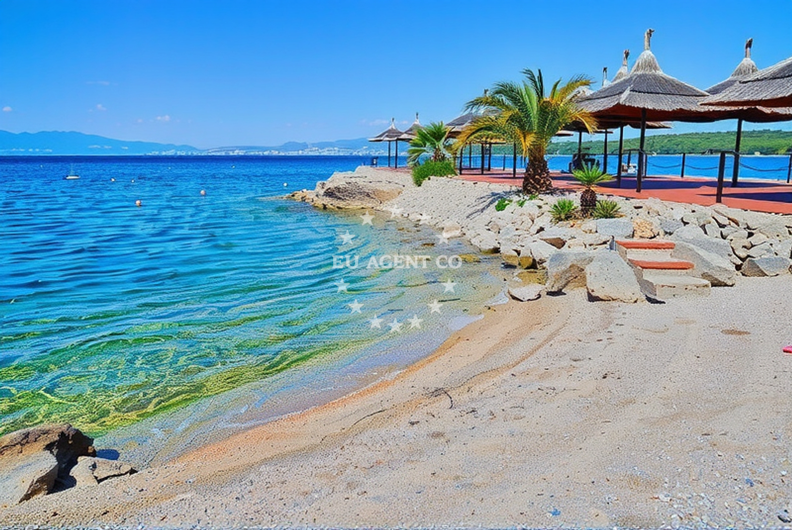 Additional view of Miramare beach in , Njivice