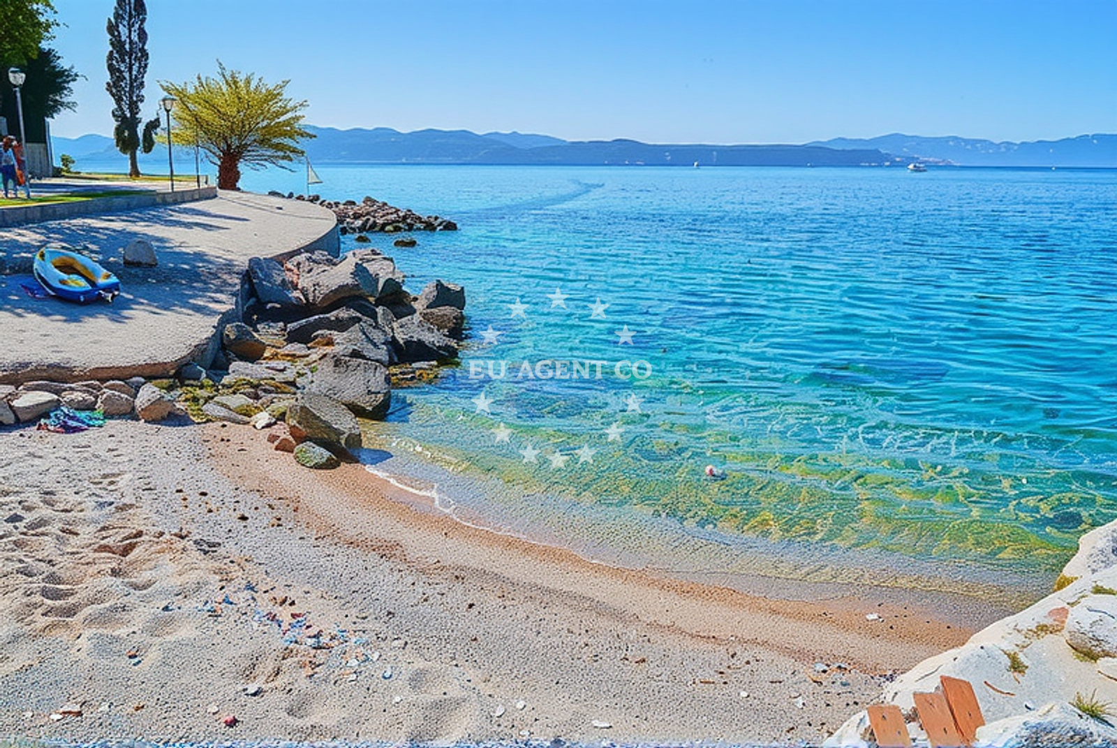 Additional view of Miramare beach in , Njivice