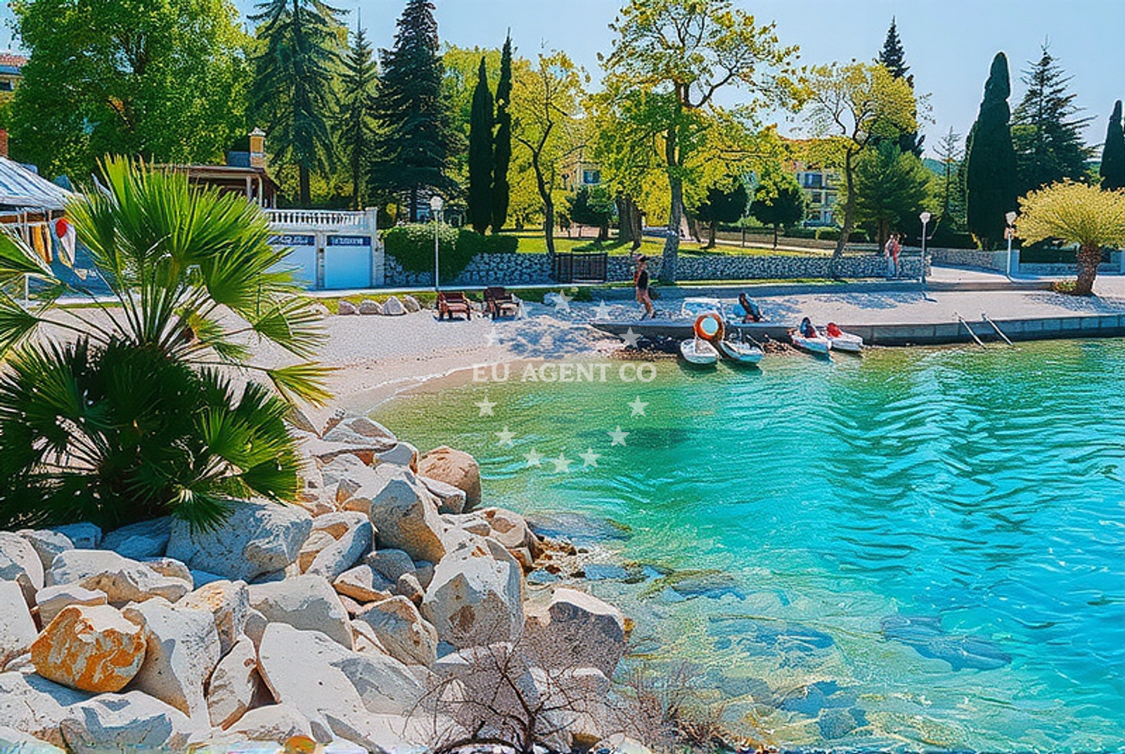 Additional view of Miramare beach in , Njivice