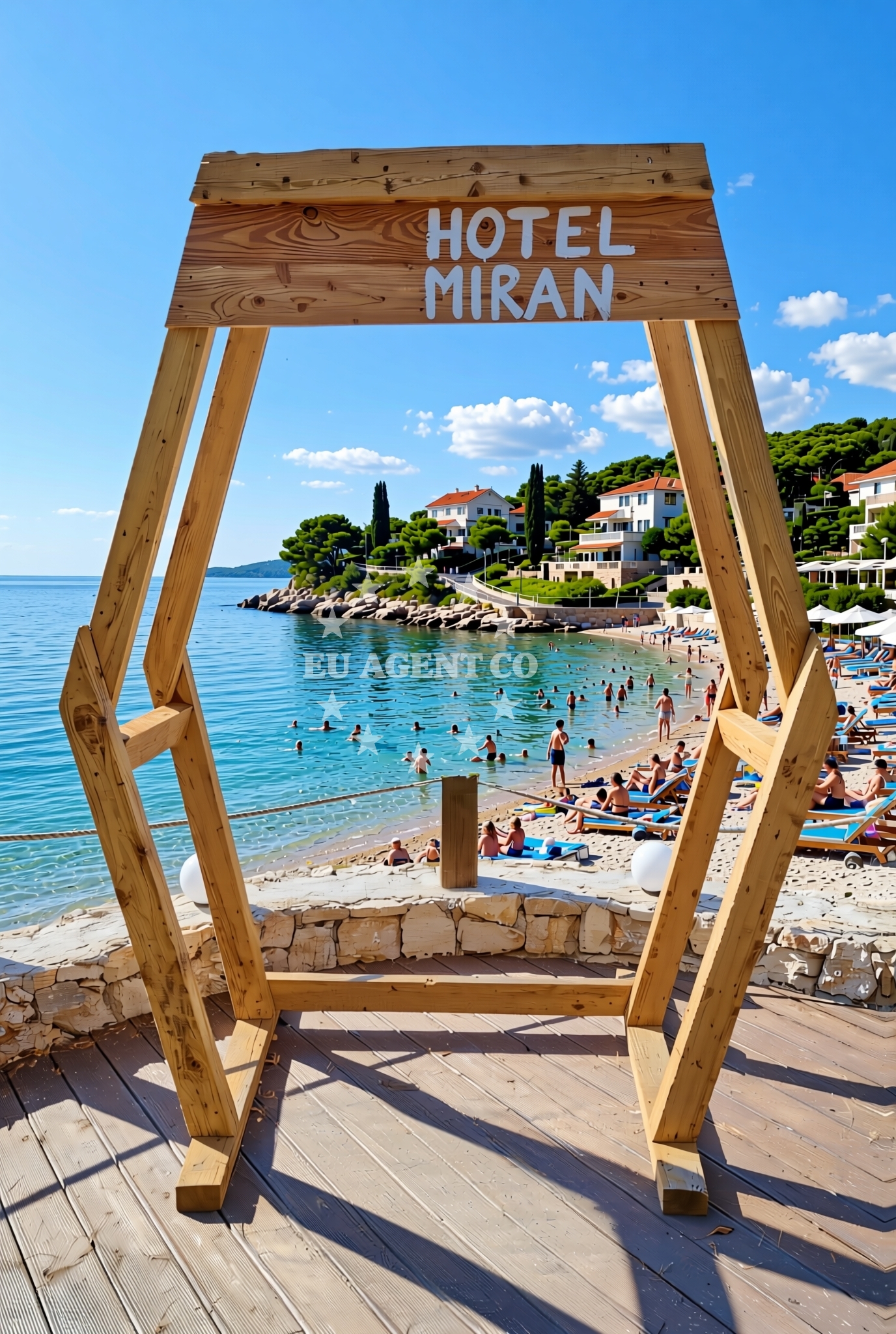 Additional view of Miran, Pirovac Beach in Miran