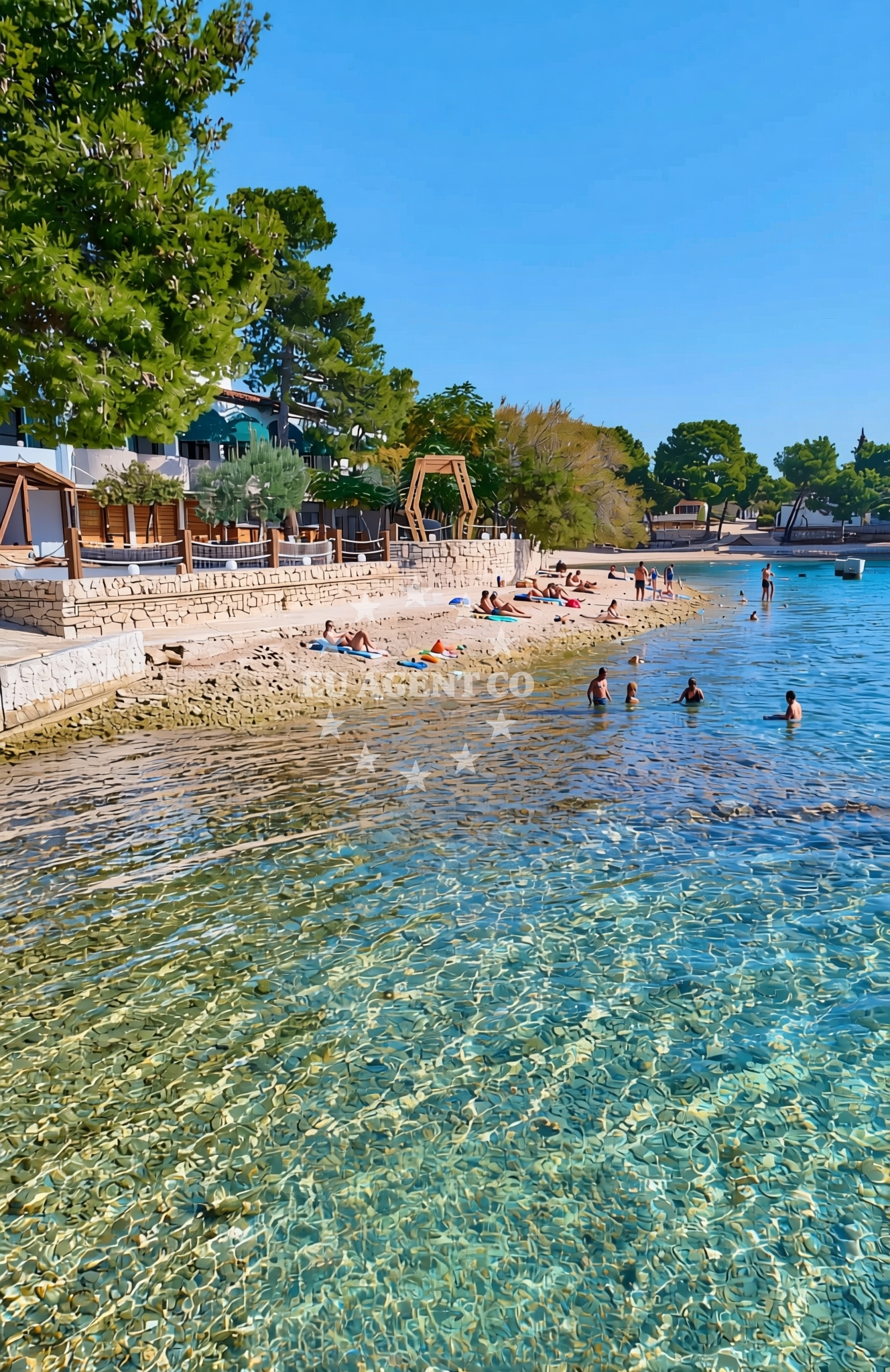 Additional view of Miran, Pirovac Beach in Miran