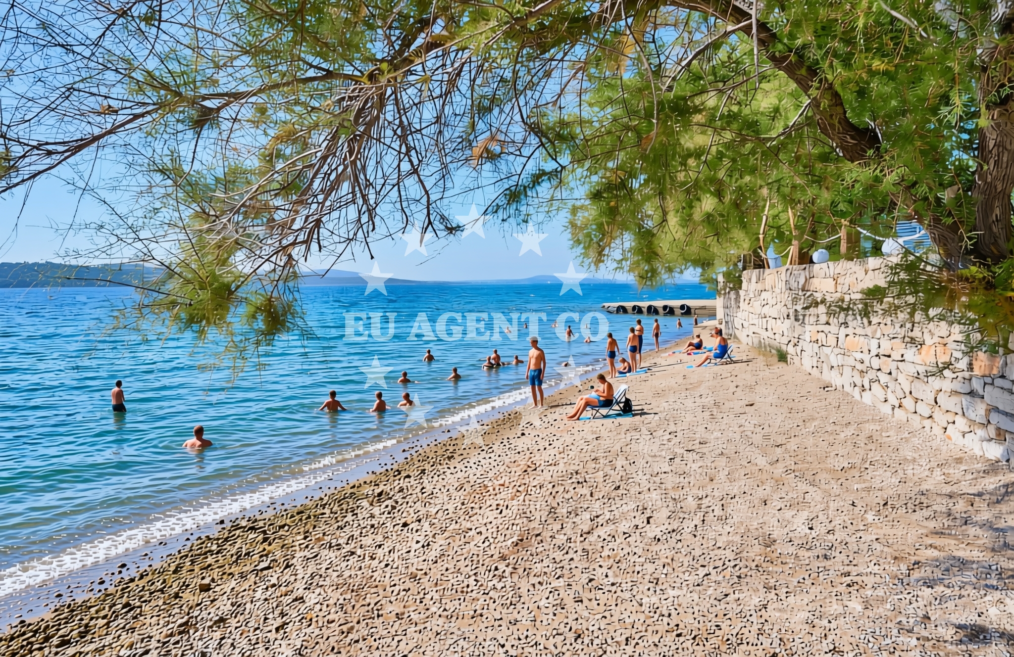 Additional view of Miran, Pirovac Beach in Miran
