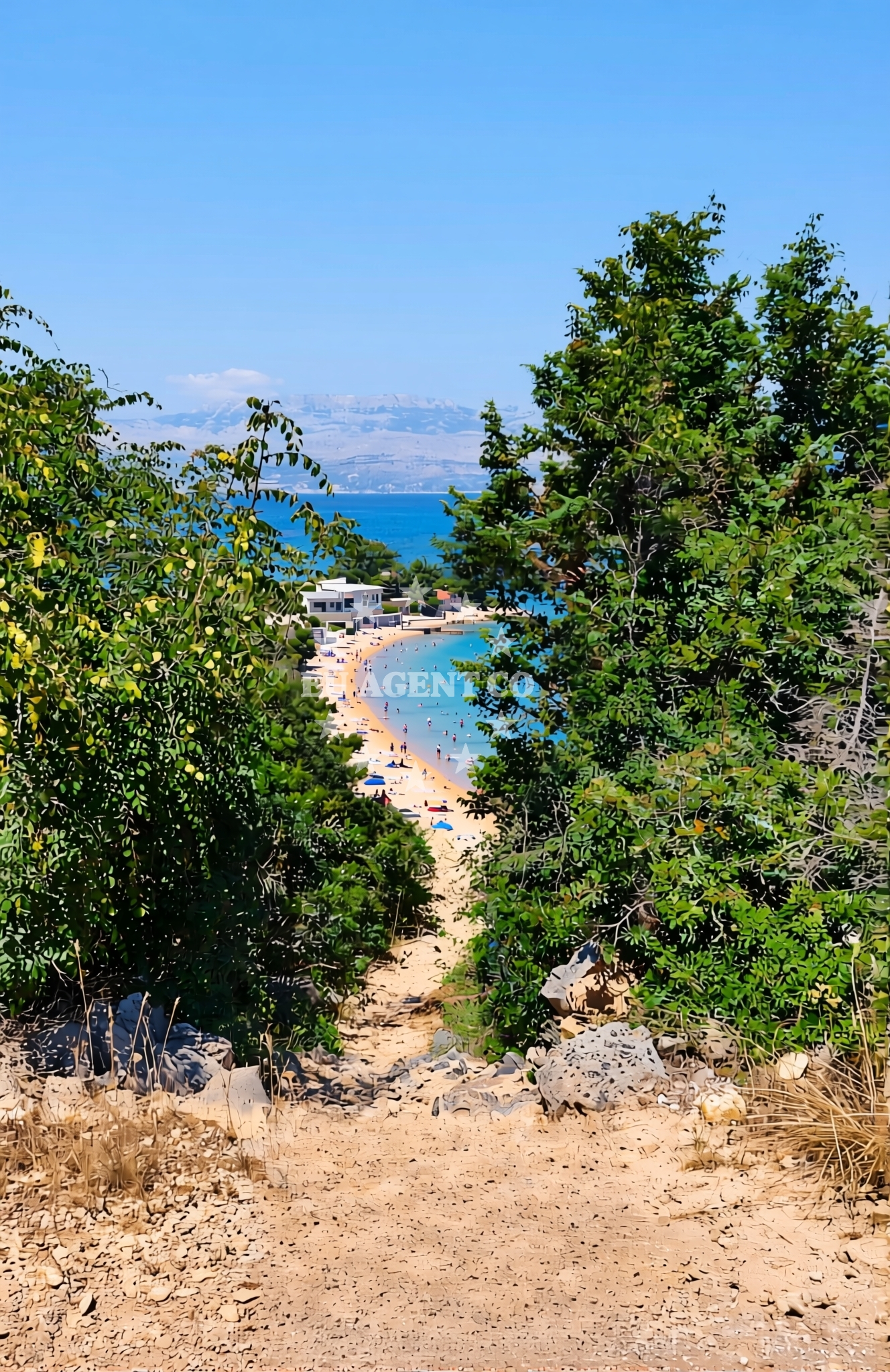 Additional view of Mirca zapad, Mirca (Brač) Beach in Mirca zapad