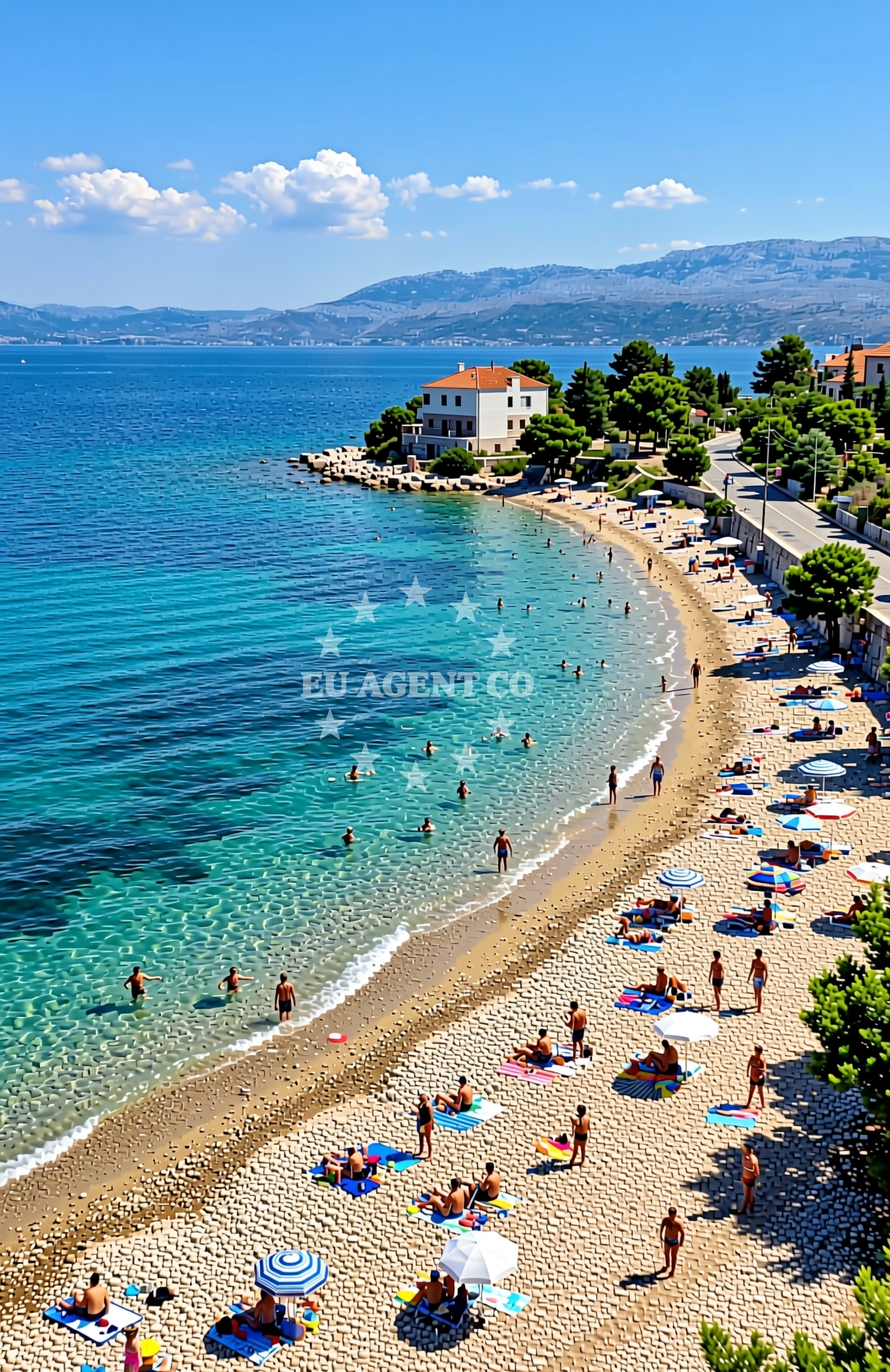 Additional view of Mirca zapad, Mirca (Brač) Beach in Mirca zapad