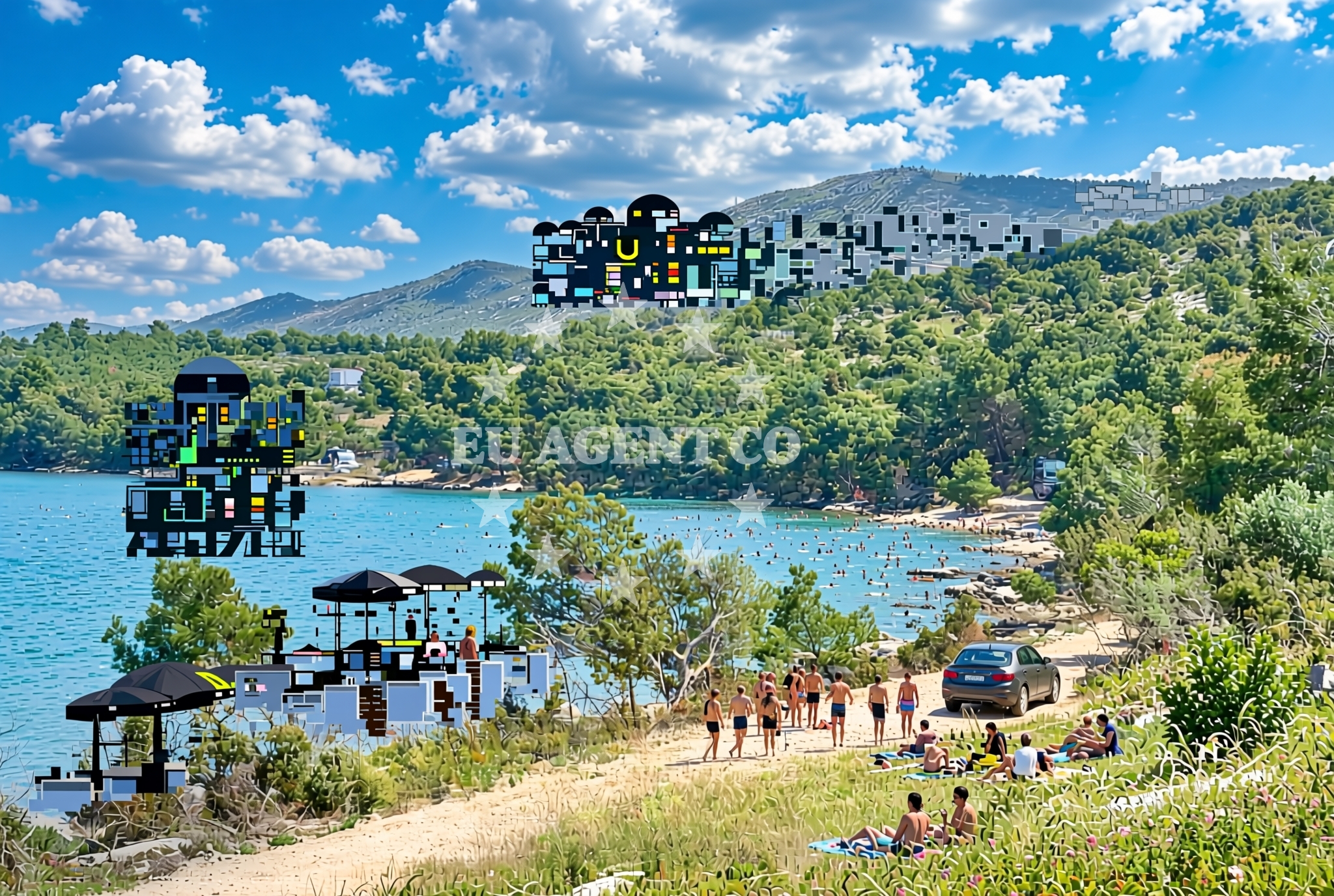 Additional view of Mirine, Grebaštica Beach in Mirine