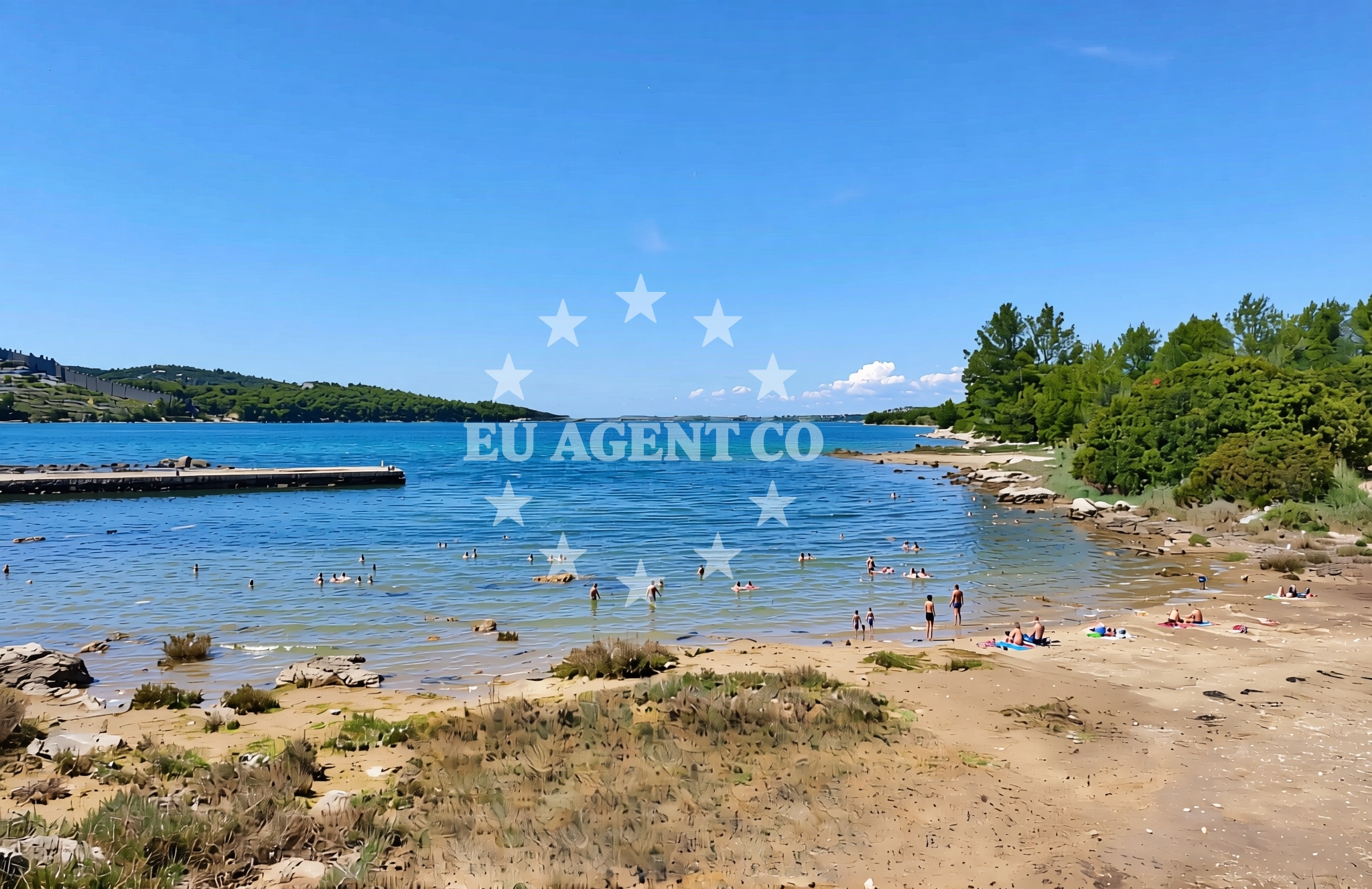 Additional view of Mirine, Grebaštica Beach in Mirine
