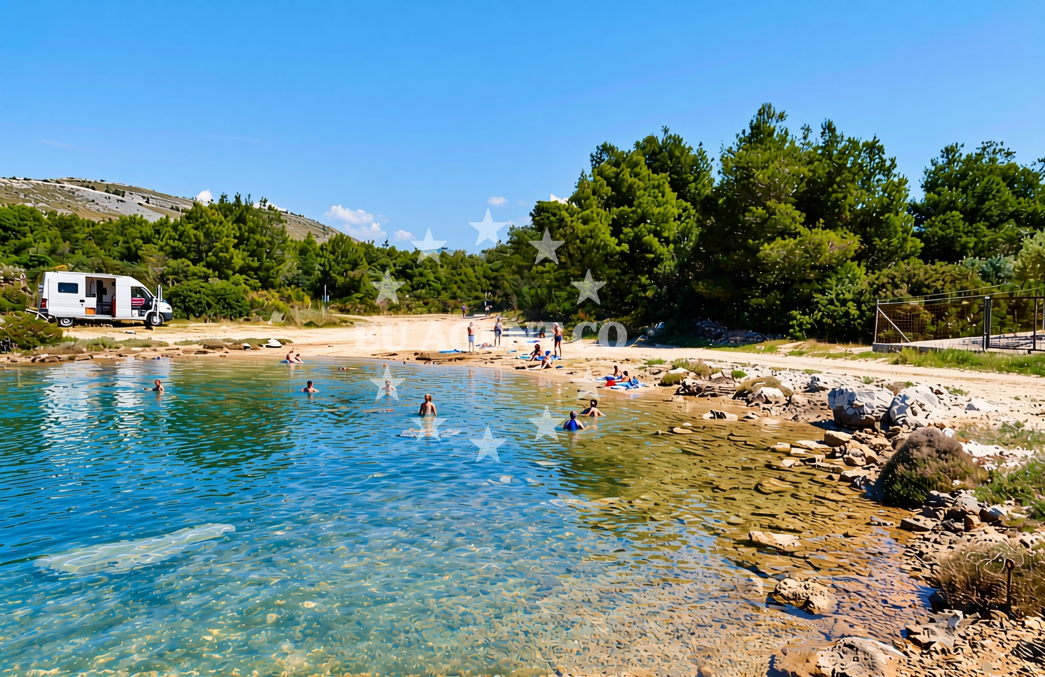 Additional view of Mirine, Grebaštica Beach in Mirine