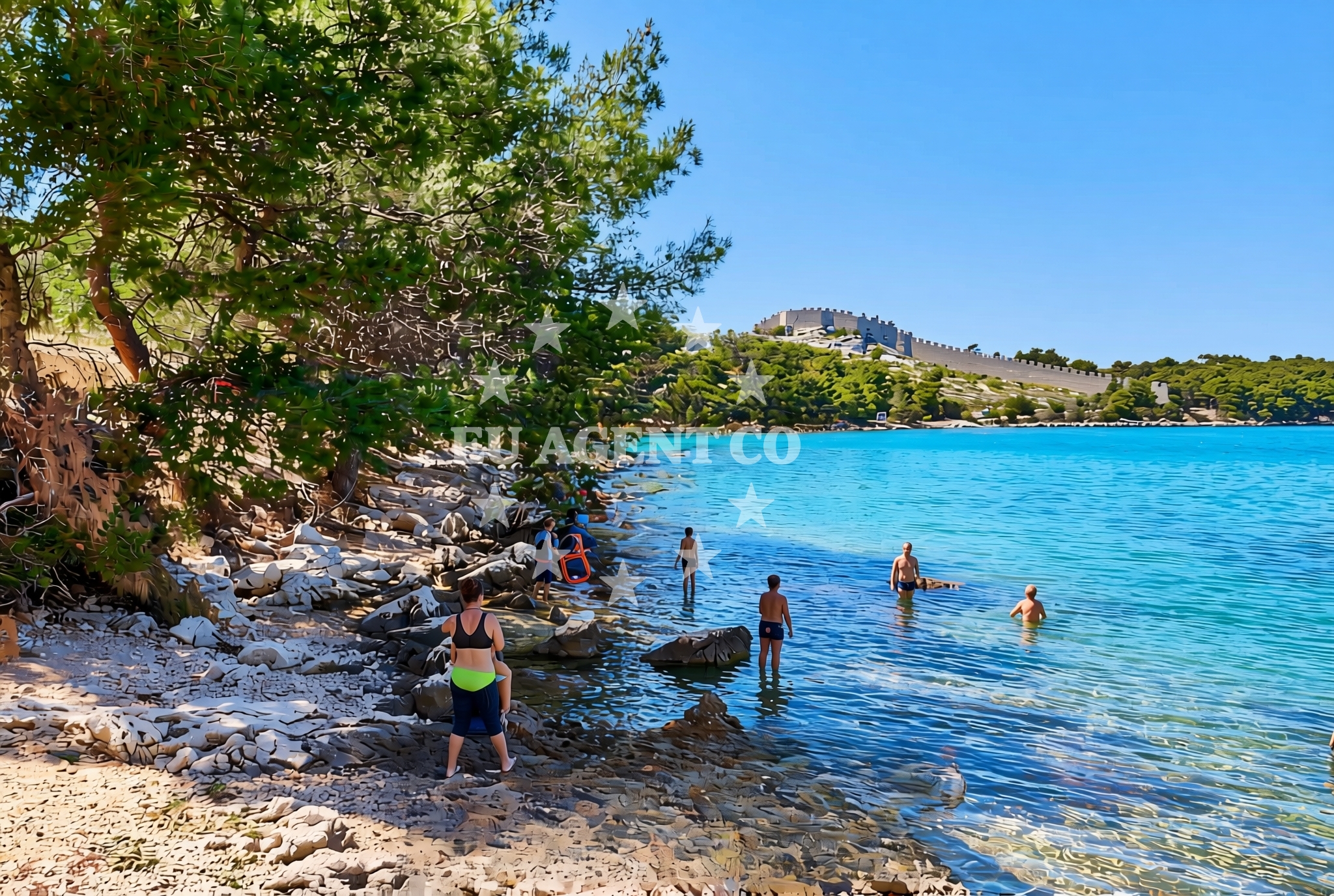 Additional view of Mirine, Grebaštica Beach in Mirine