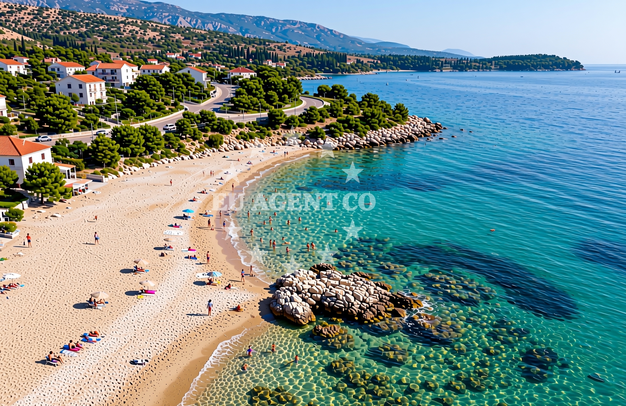 Additional view of Mirine sjever 2, Barbat na Rabu (Rab) Beach in Mirine sjever 2