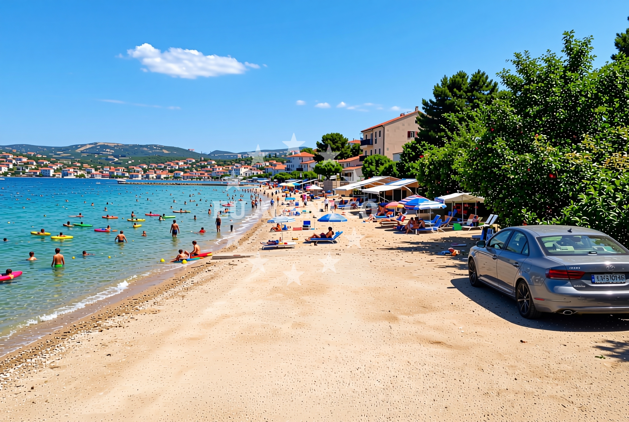 Additional view of Mirine sjever 2, Barbat na Rabu (Rab) Beach in Mirine sjever 2
