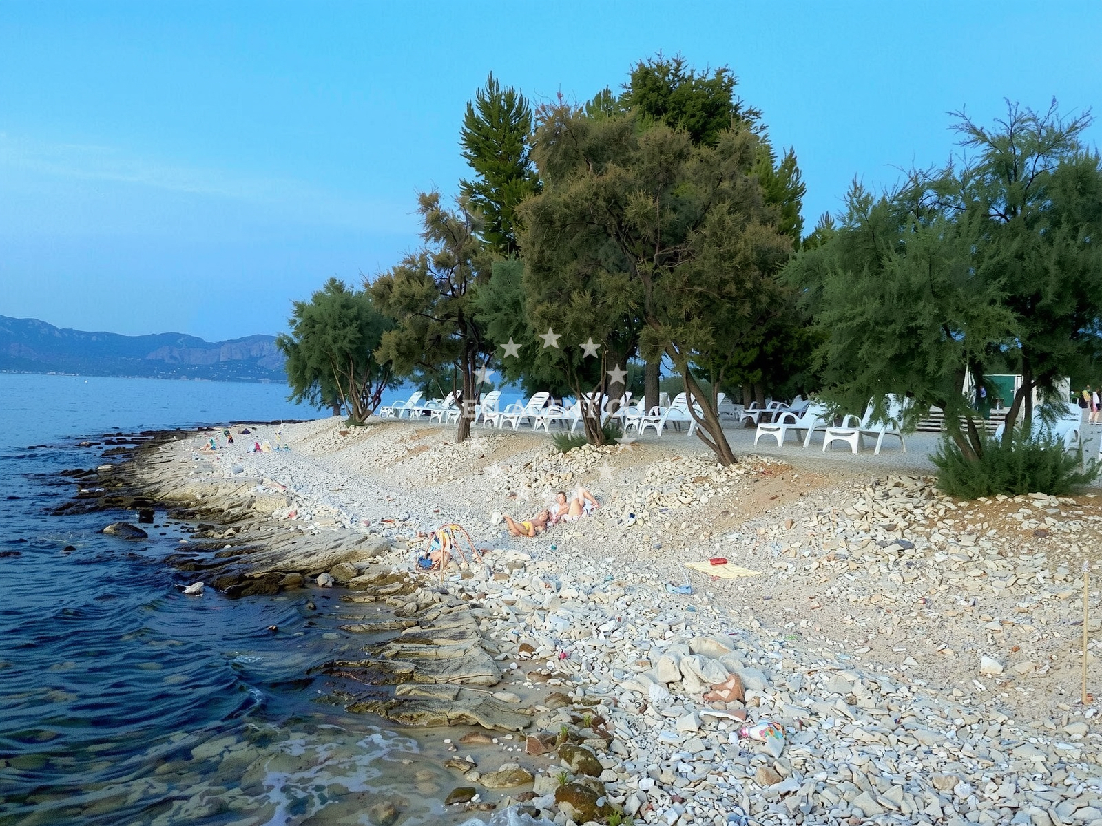 Additional view of Mis beach in , Supetar
