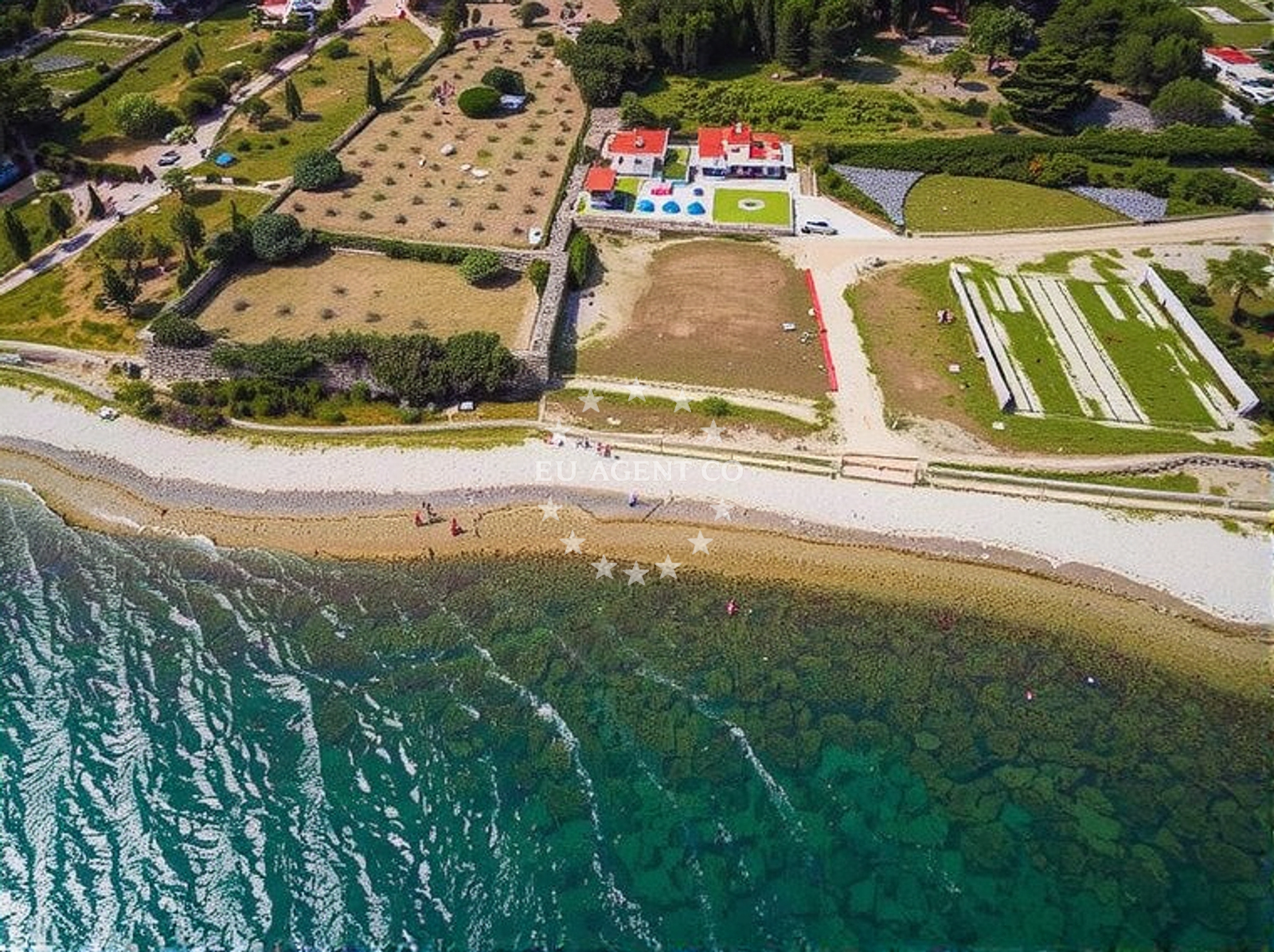 Additional view of Mis beach in , Supetar