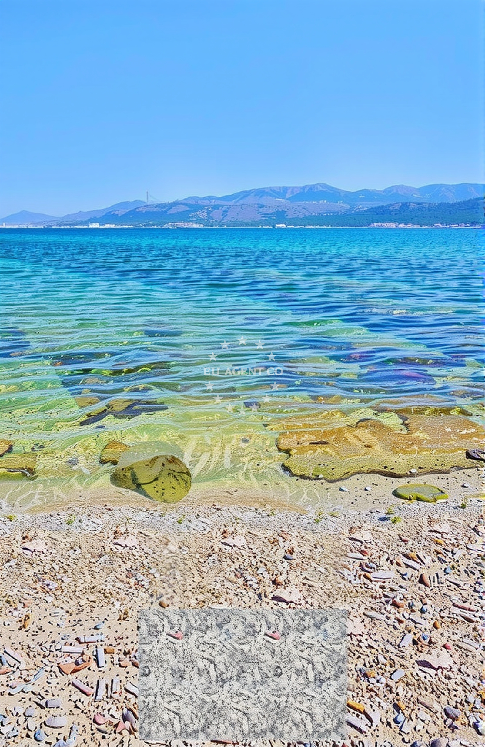 Additional view of Mis beach in , Supetar