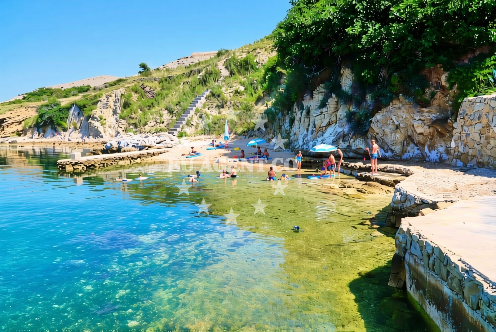 Additional view of Miškovići zapad, Miškovići (Pag) Beach in Miškovići zapad