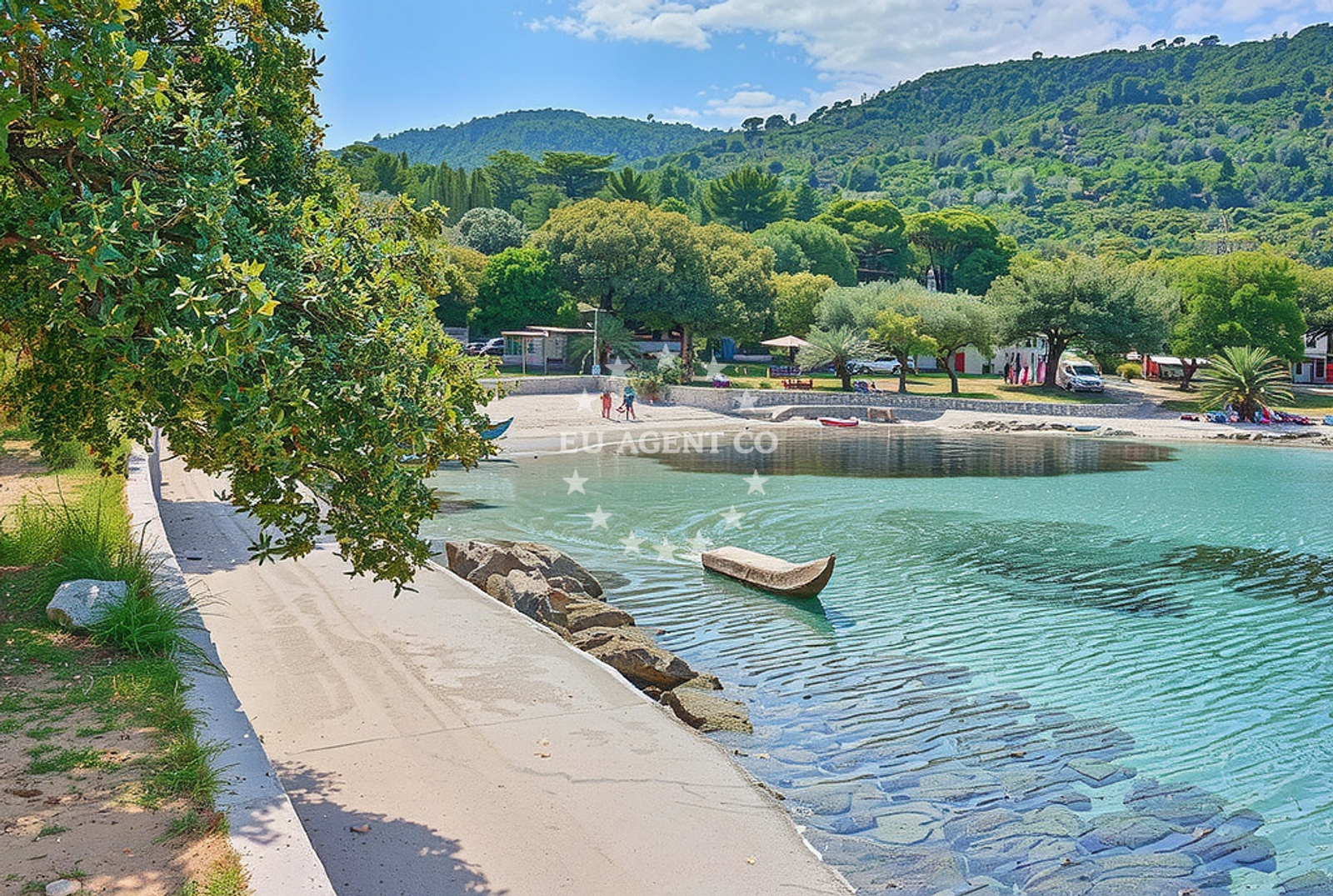 Additional view of Mlaska beach in Trajektna 28, Sućuraj