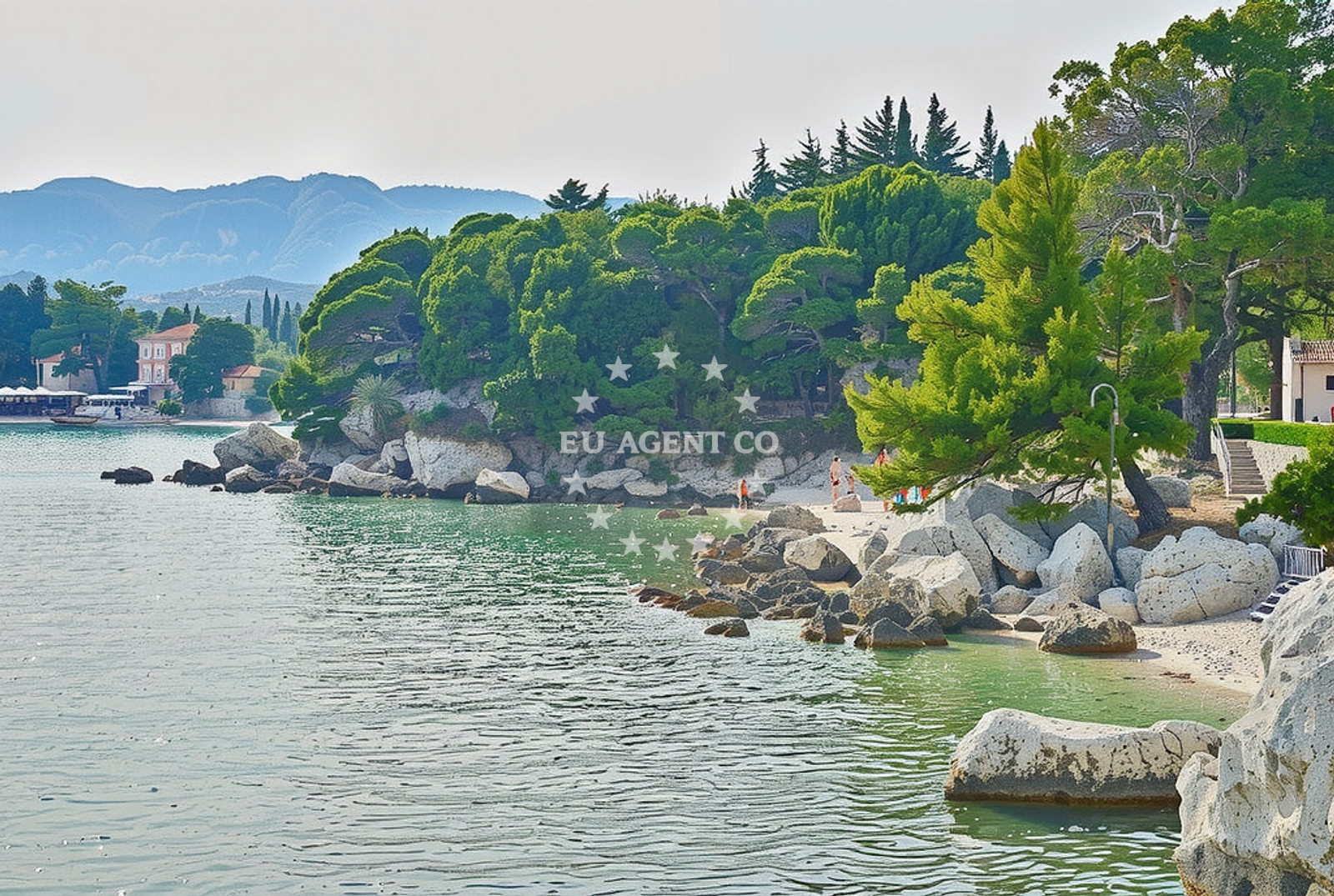 Additional view of Mlini beach in Trgovište 16, Mlini