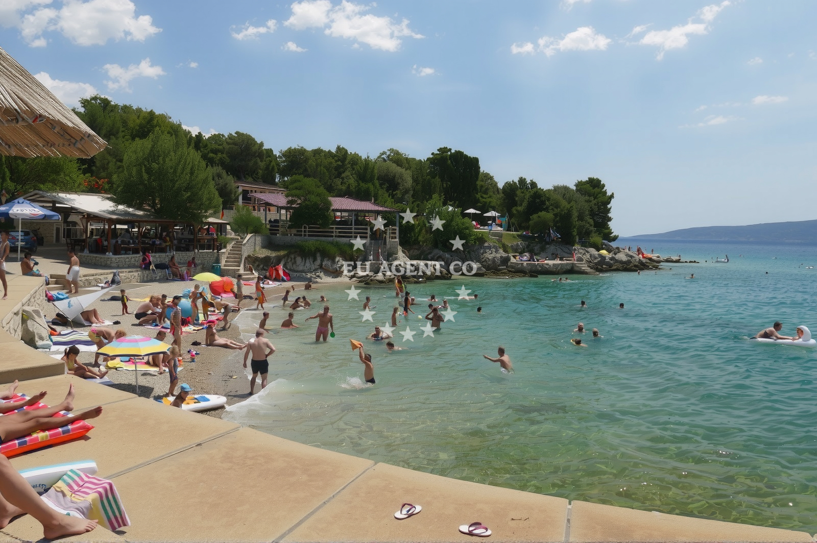 Additional view of Mocca beach in Pava Žužića 26, Pinezići, Krk