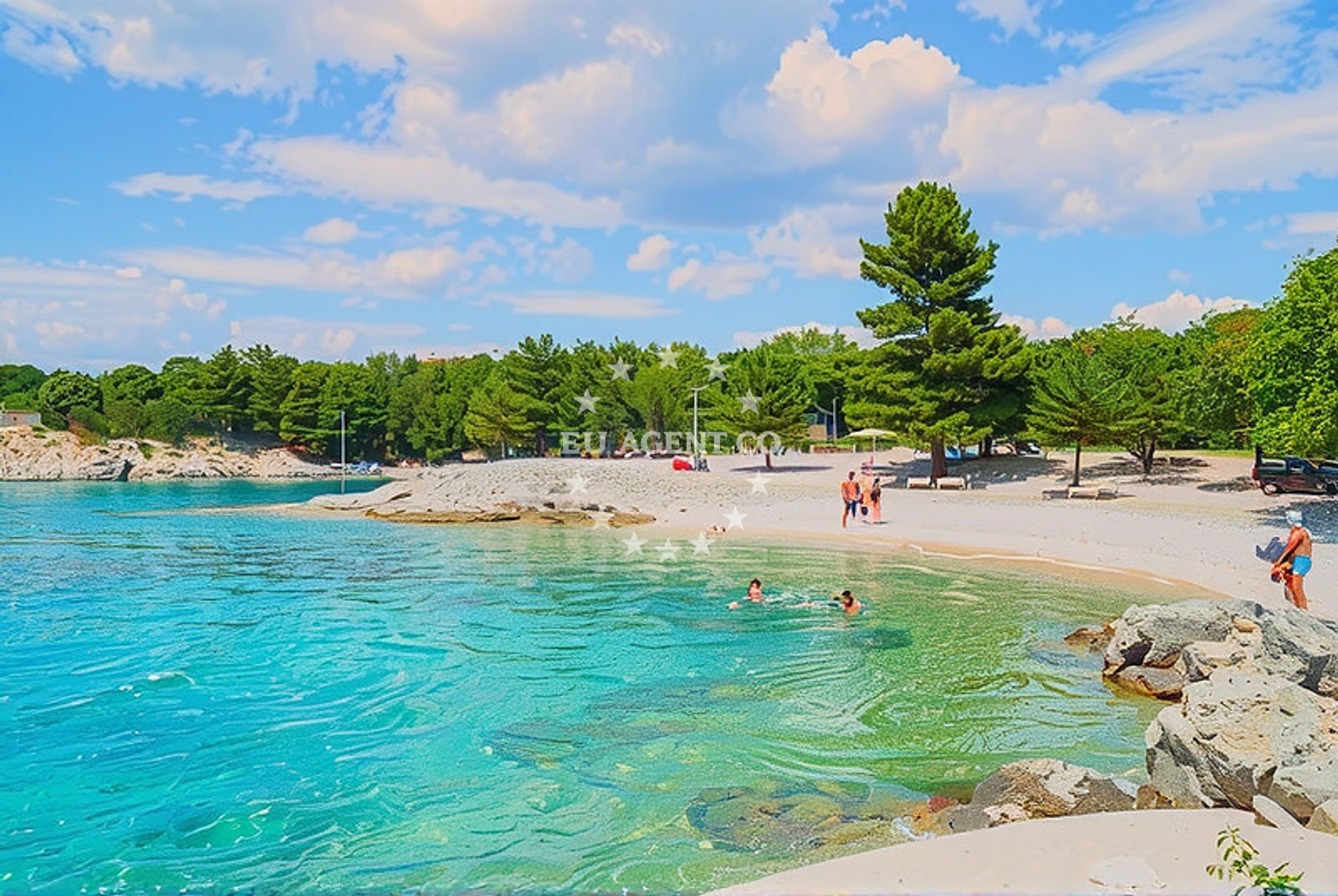 Additional view of Mocca beach in Pava Žužića 26, Pinezići, Krk