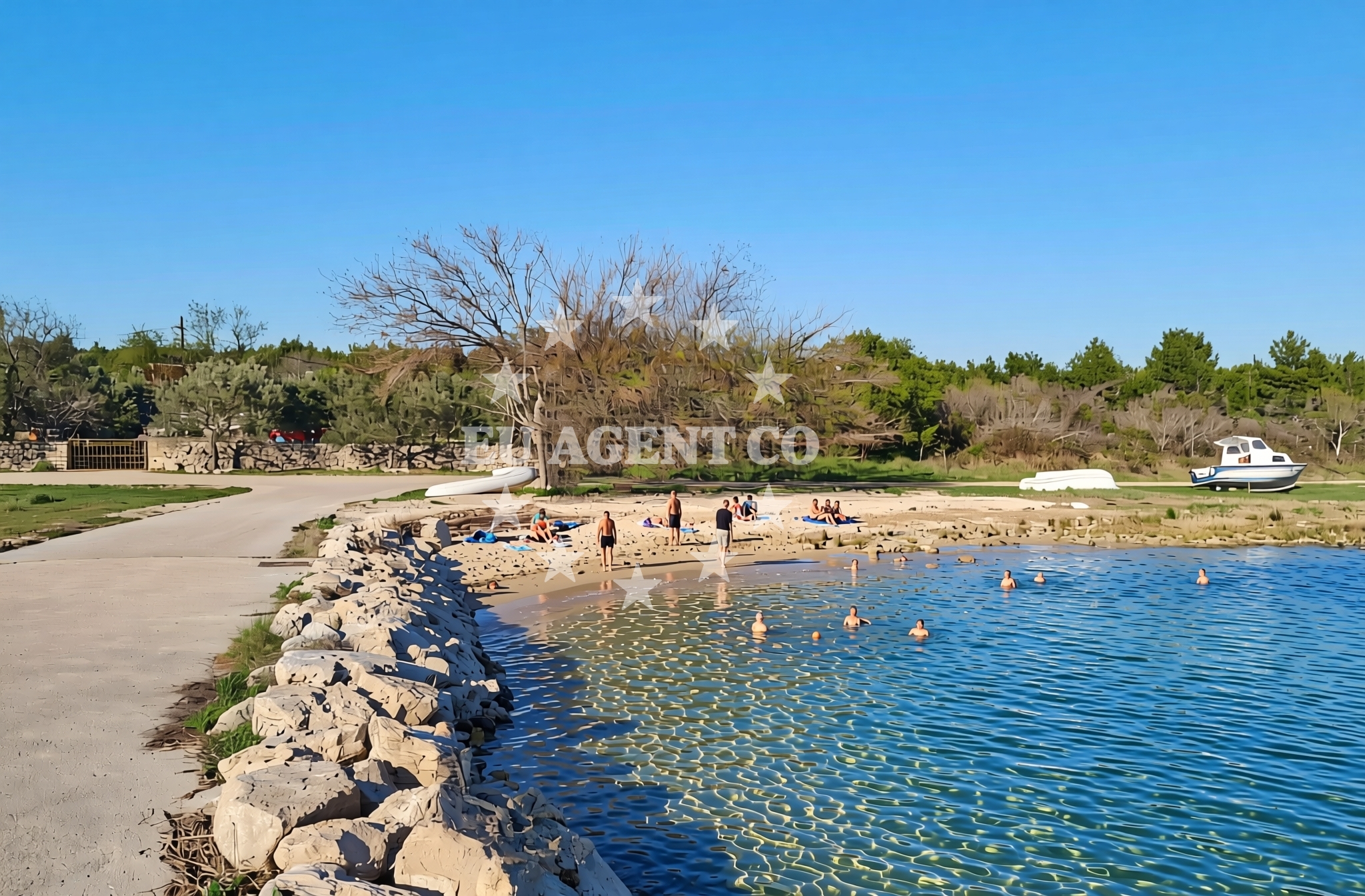 Additional view of Mokrica, Sonković Beach in Mokrica