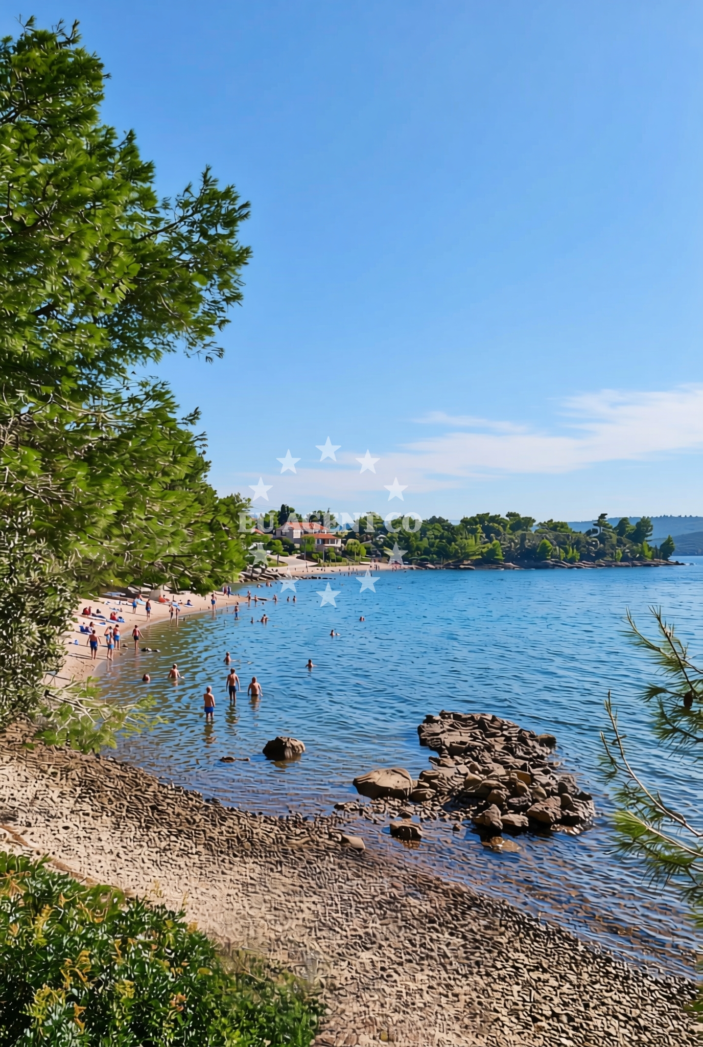 Additional view of Molat (Molat): beaches and coves in Molat (Molat)