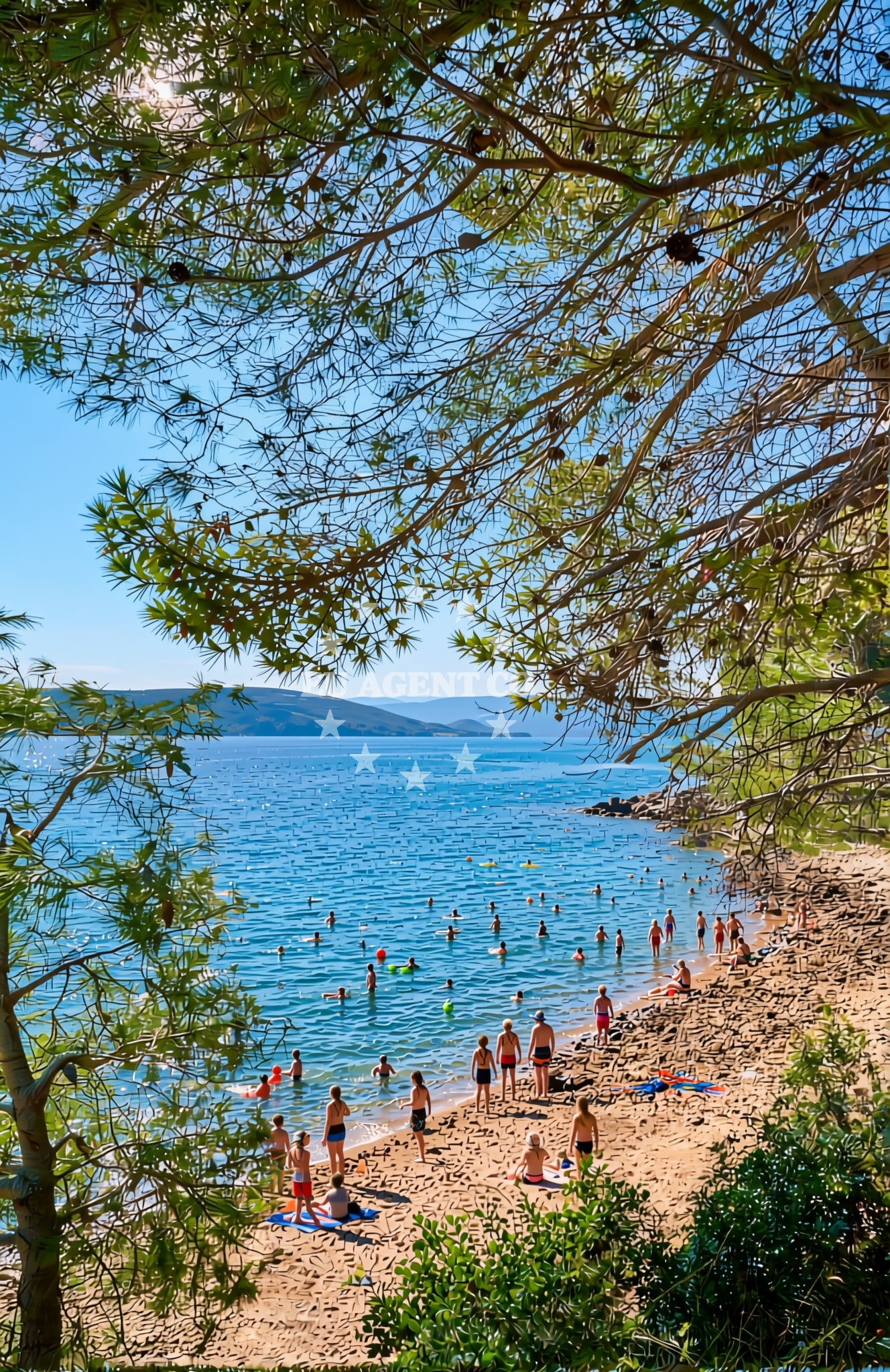 Additional view of Molat (Molat): beaches and coves in Molat (Molat)