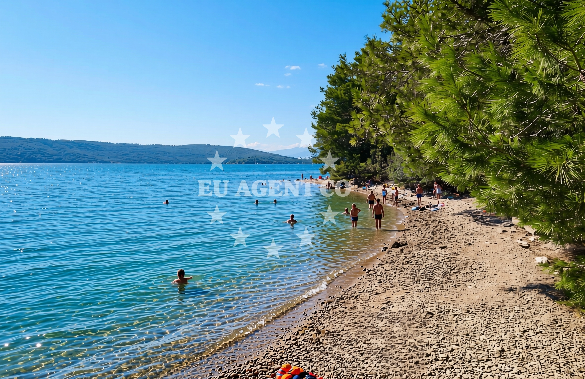Additional view of Molat (Molat): beaches and coves in Molat (Molat)