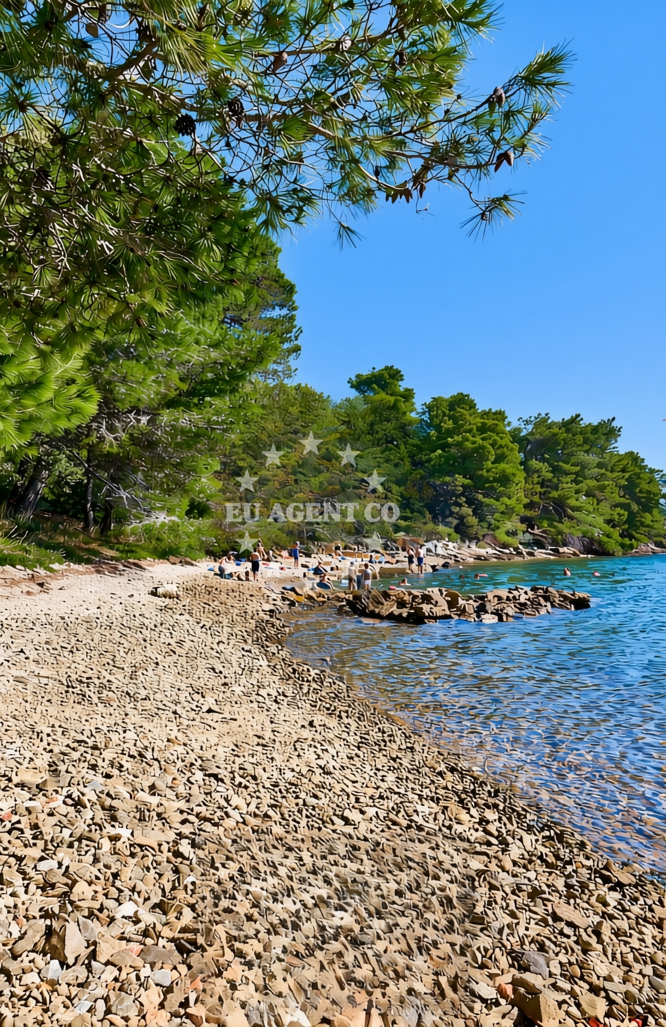 Additional view of Molat (Molat): beaches and coves in Molat (Molat)