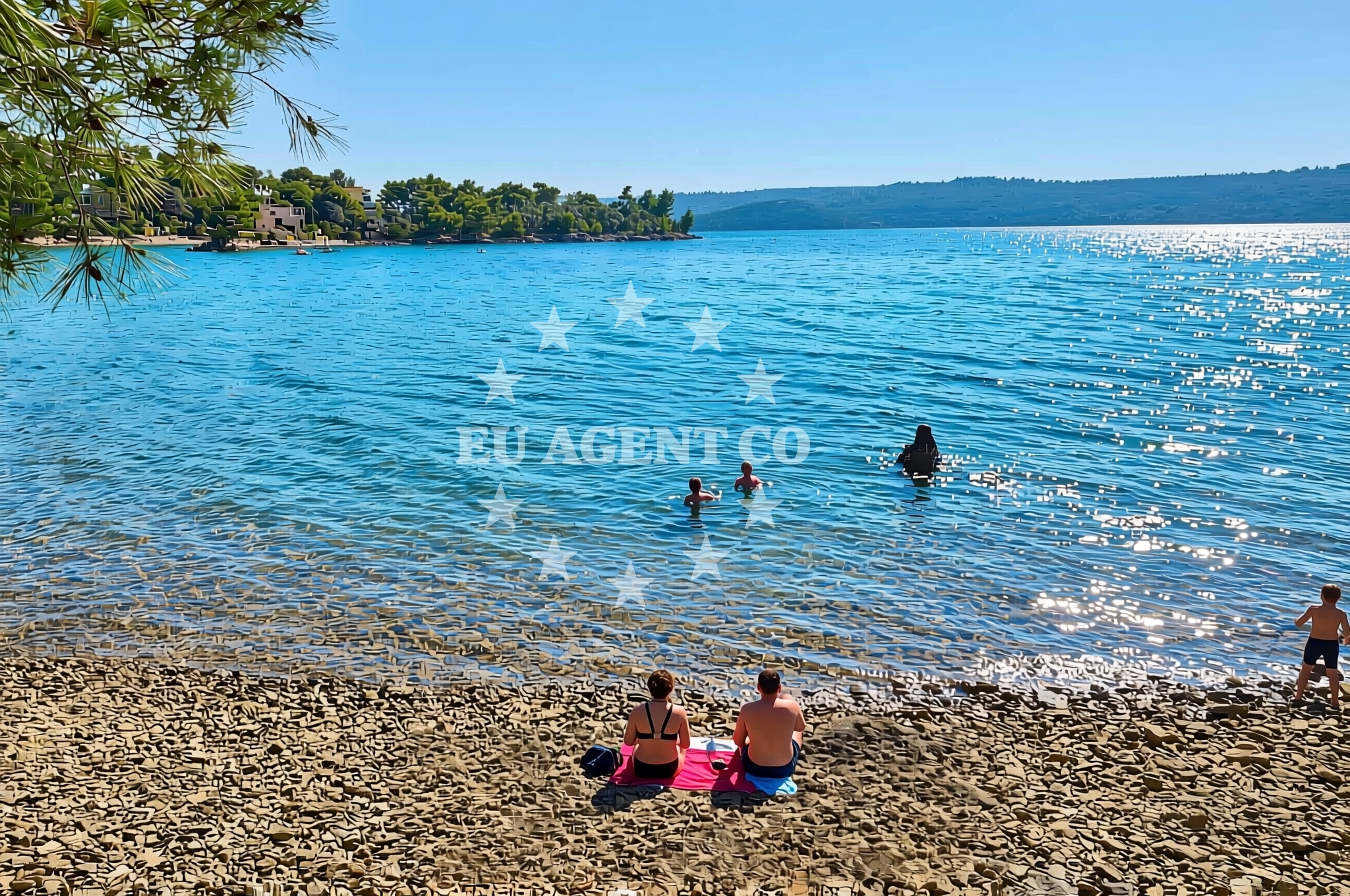 Additional view of Molat (Molat): beaches and coves in Molat (Molat)